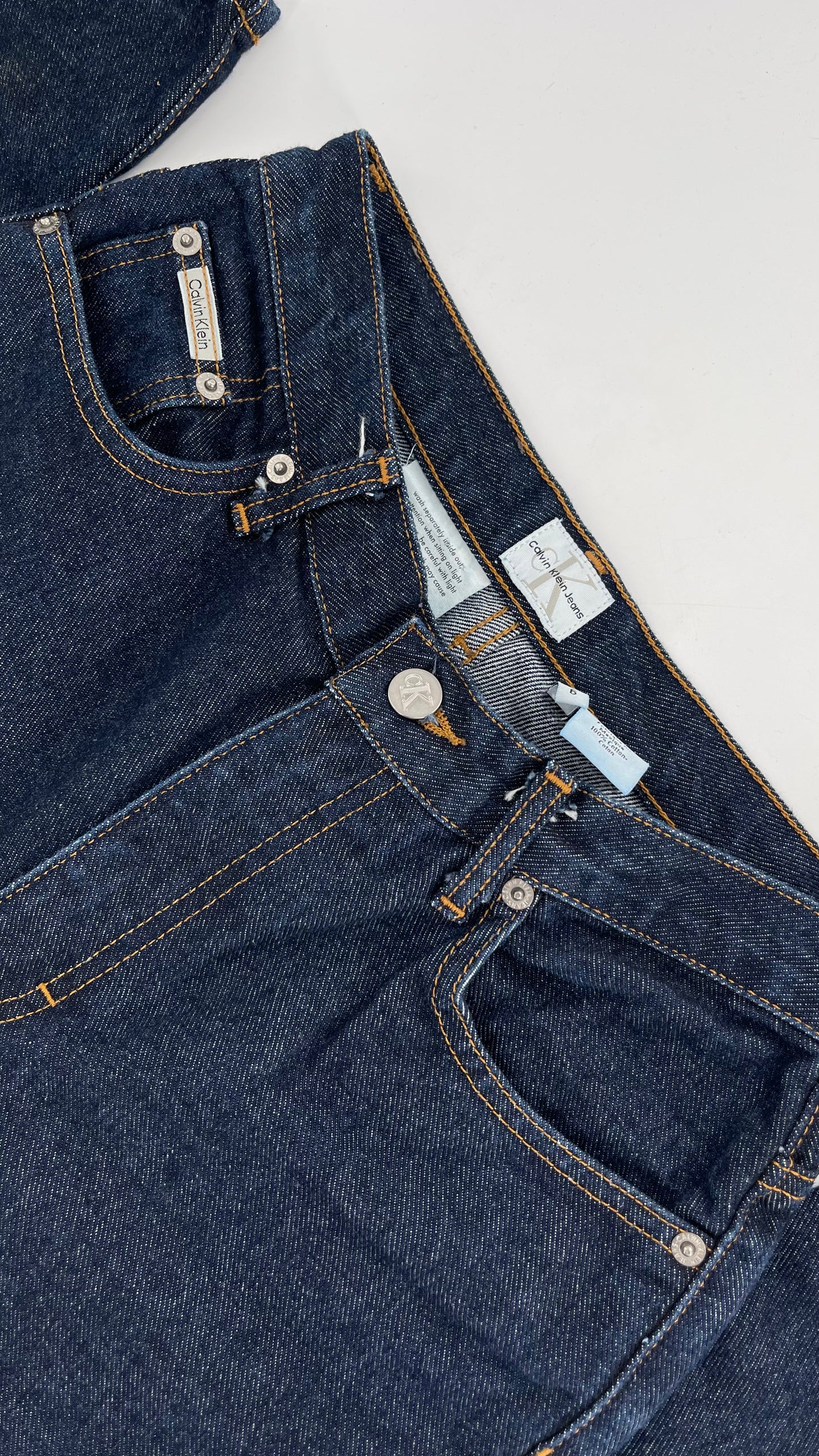 CK Calvin Klein’s Vintage Dark Wash Denim (Size 6)