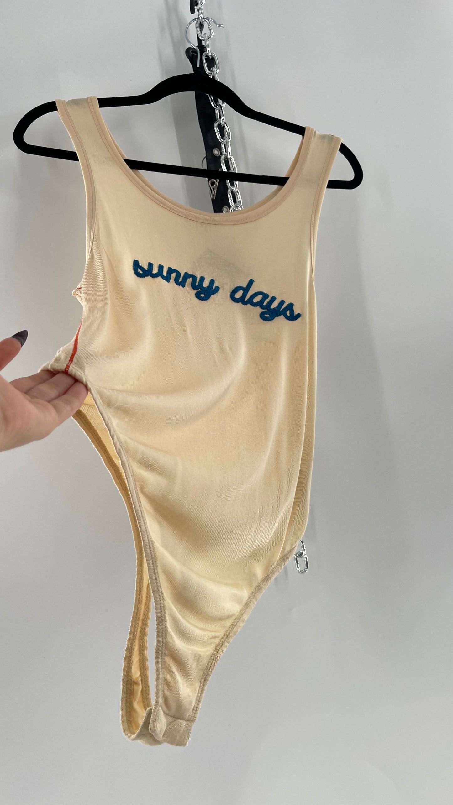 Free People Sunny Days Bodysuit (Small)
