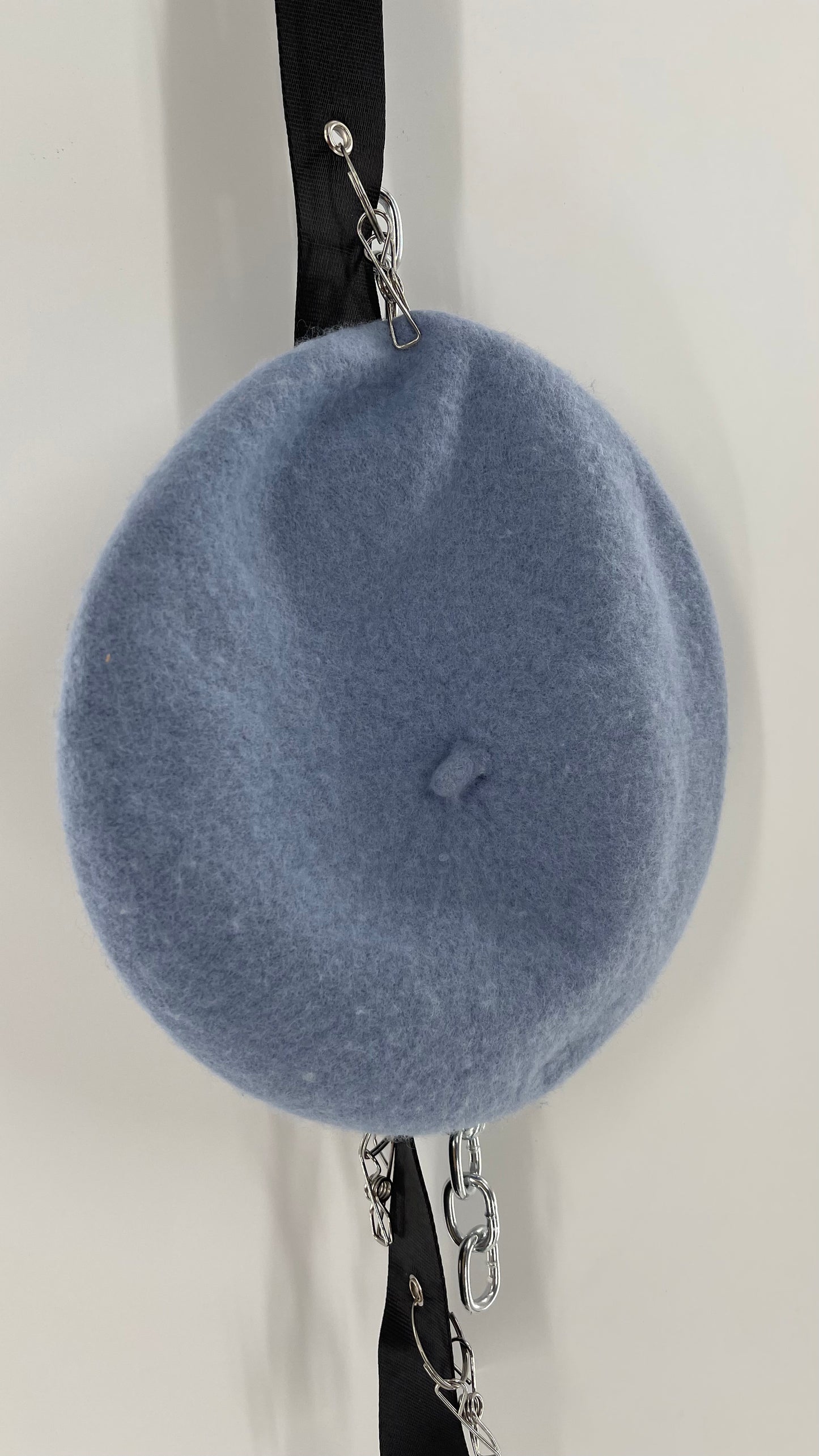 Free People Powder Blue Beret