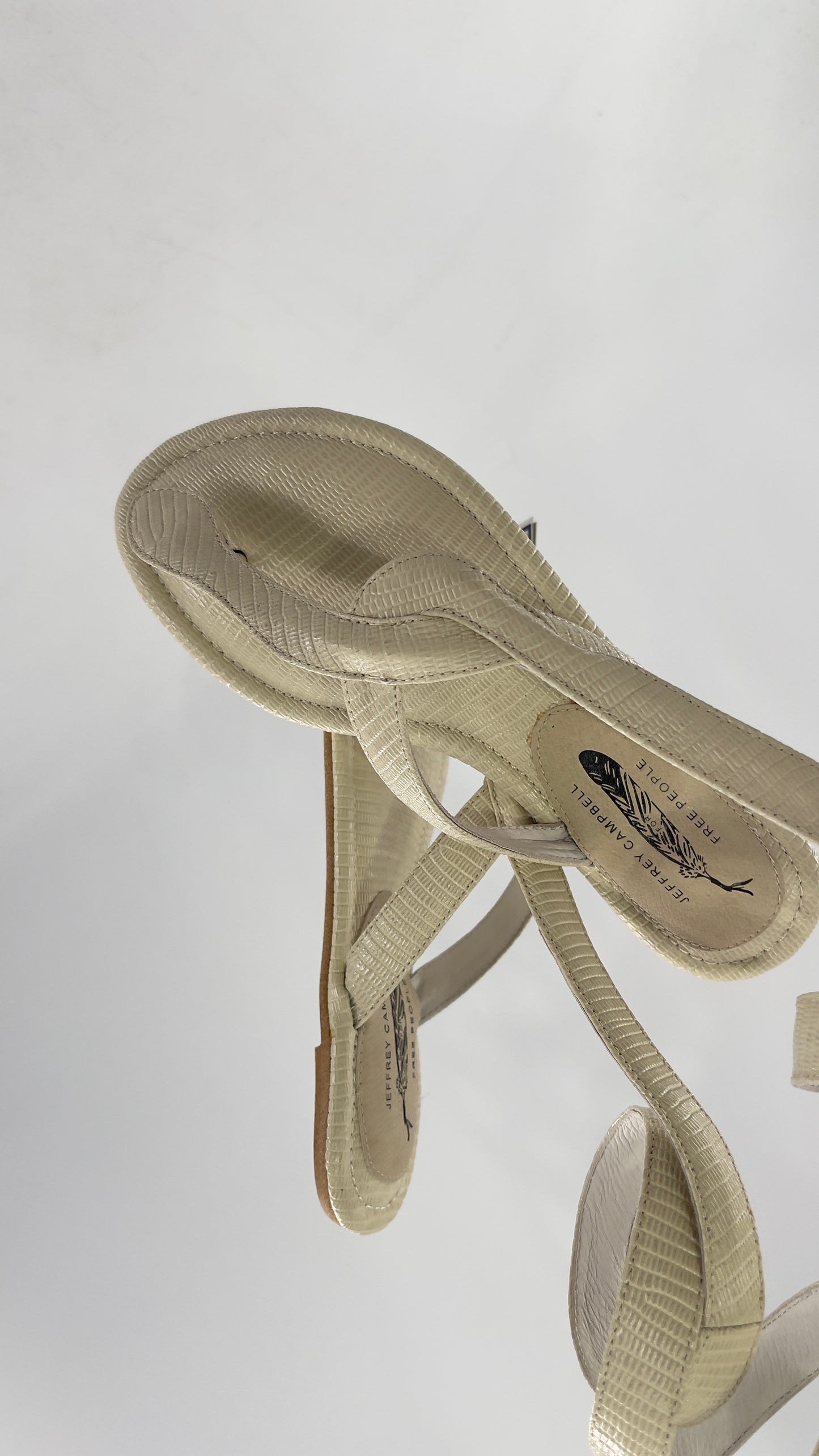 Free People X Jeffrey Campbell Slinky Mid Calf Wrap Around Sandal (6)