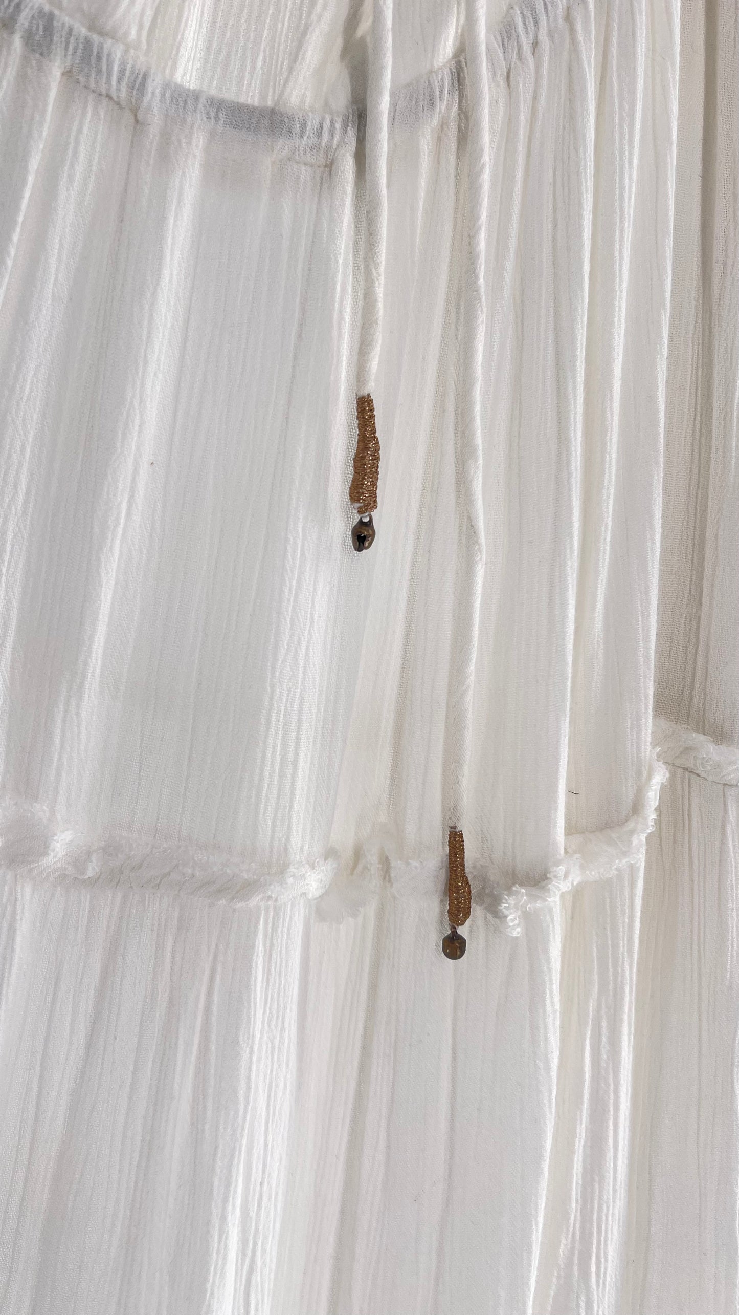 Free People Endless Summer After Dusk White Maxi (Small)