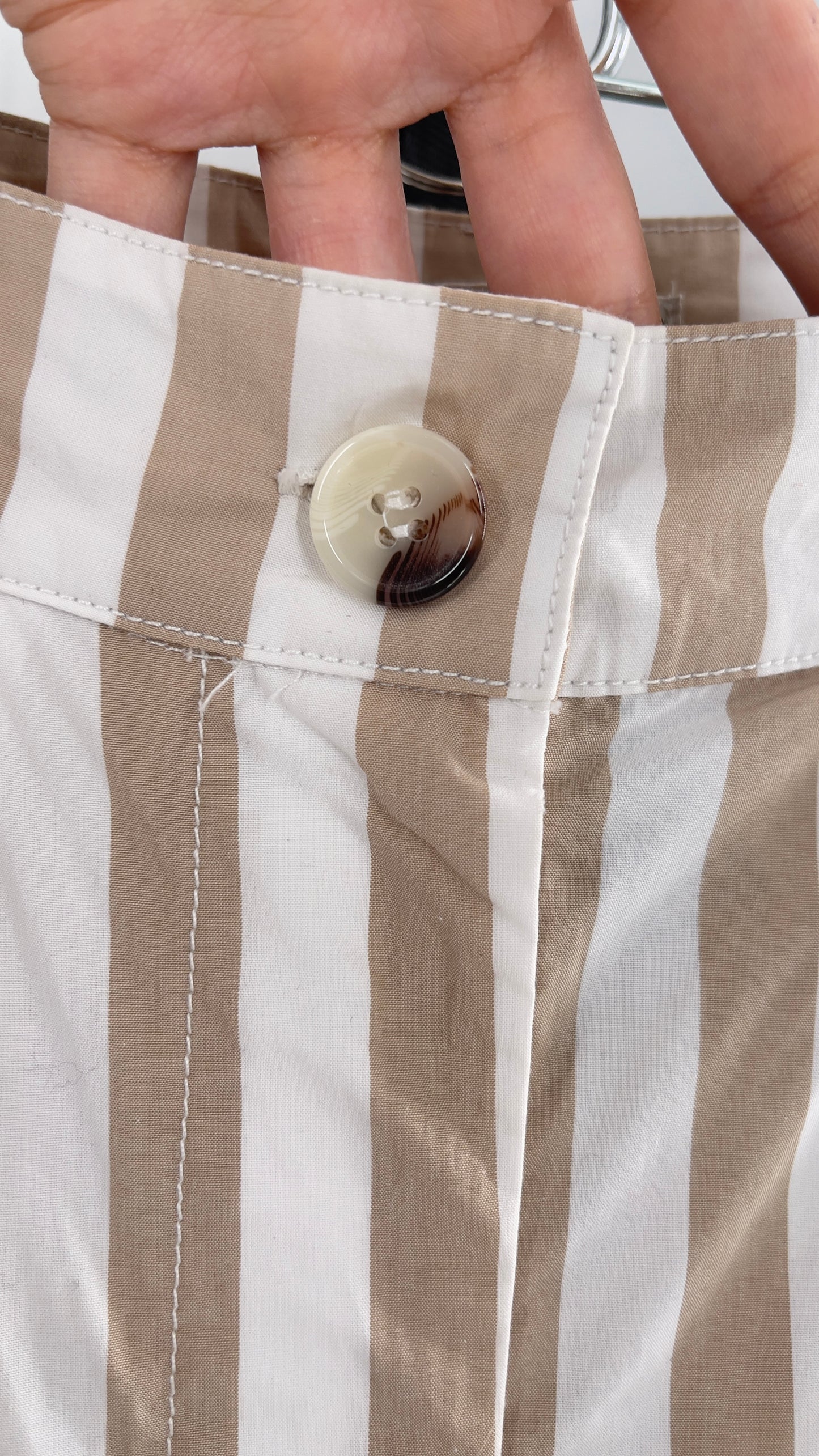 Urban Outfitters Tan/White Striped Trouser (0)