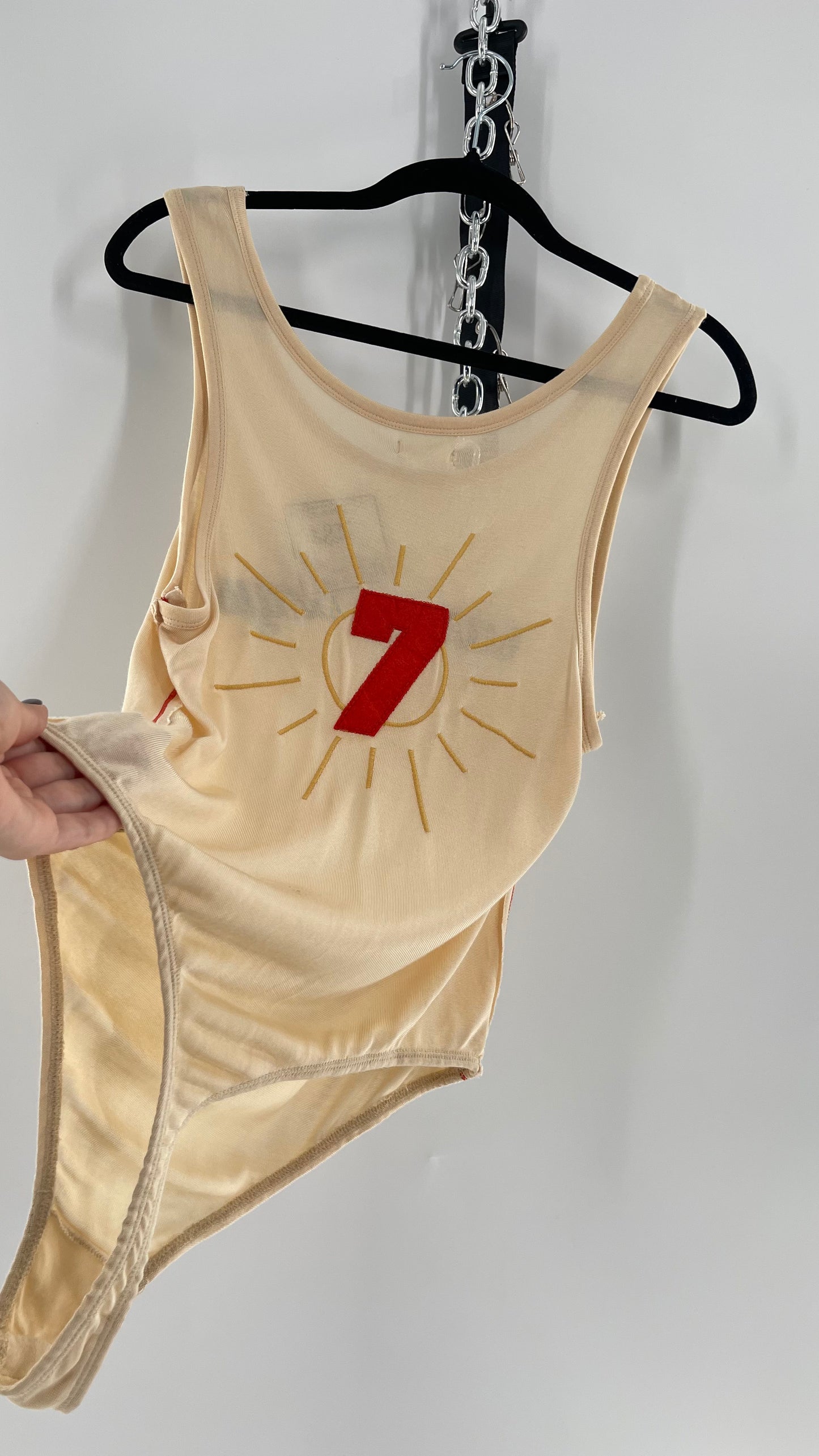Free People Sunny Days Bodysuit (Small)