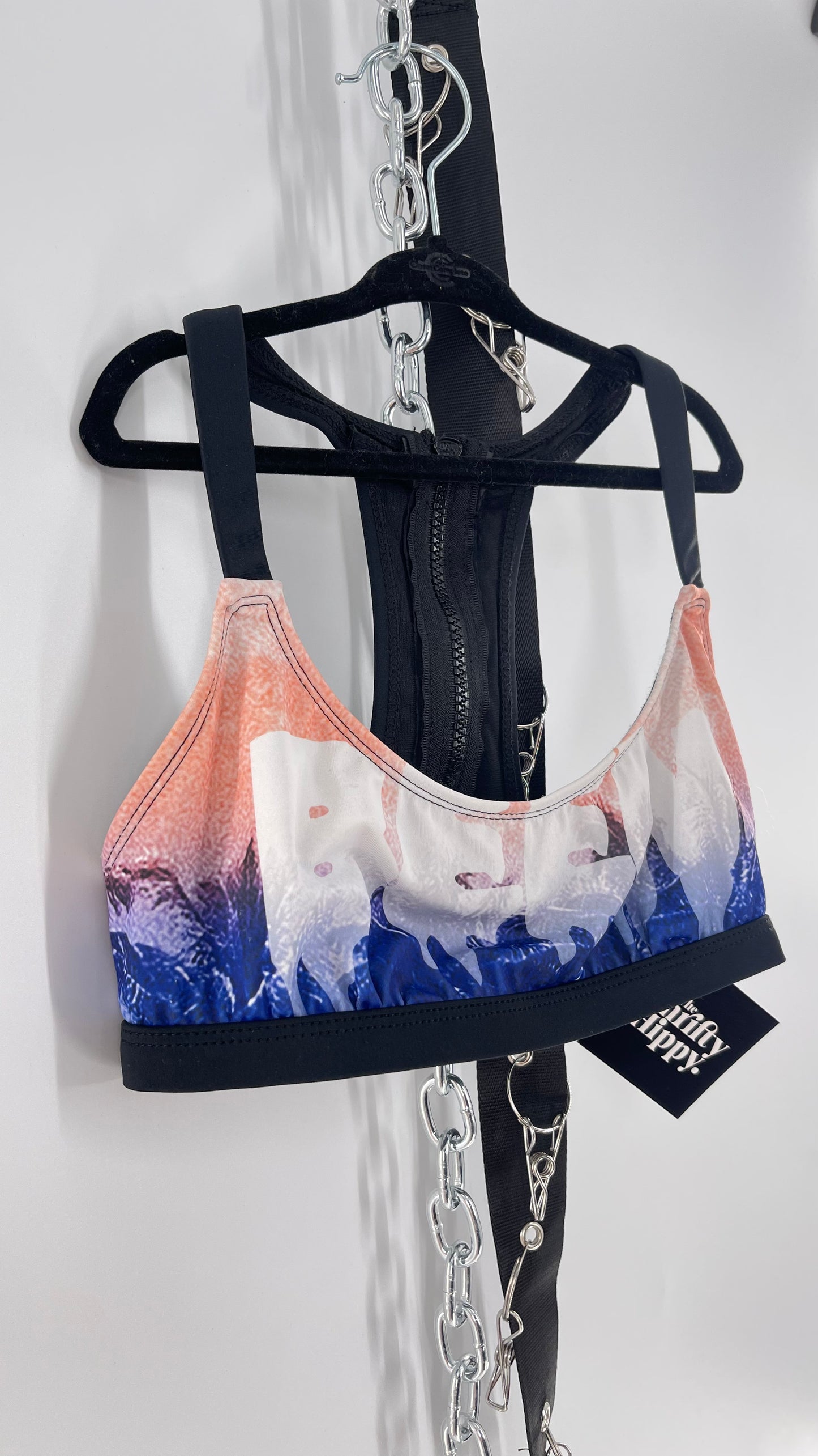 BEENTRILL Zip Back Sports Bra (Small)