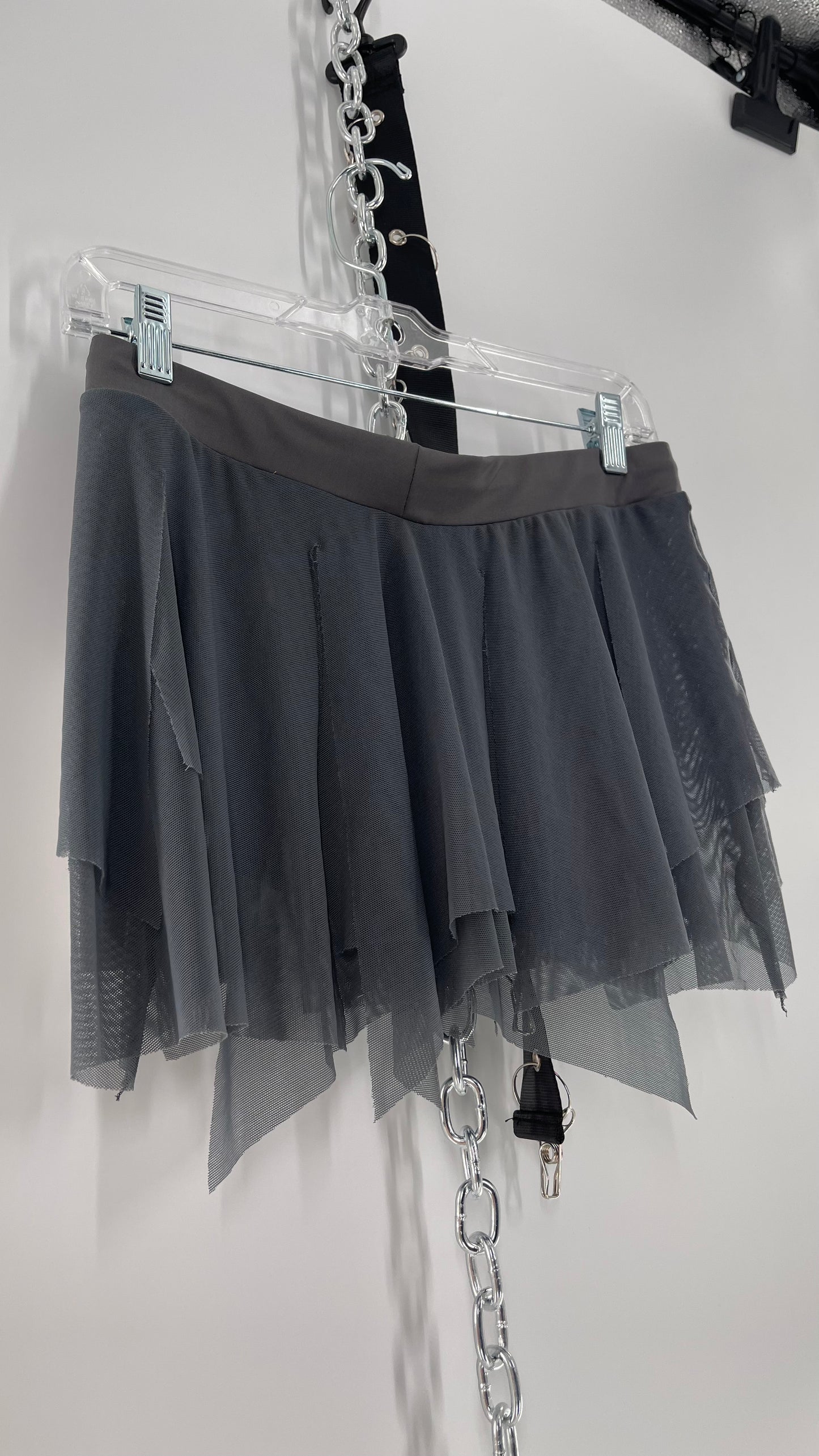 Vintage DelArbour Mesh Micro Mini Skirt (0-2)