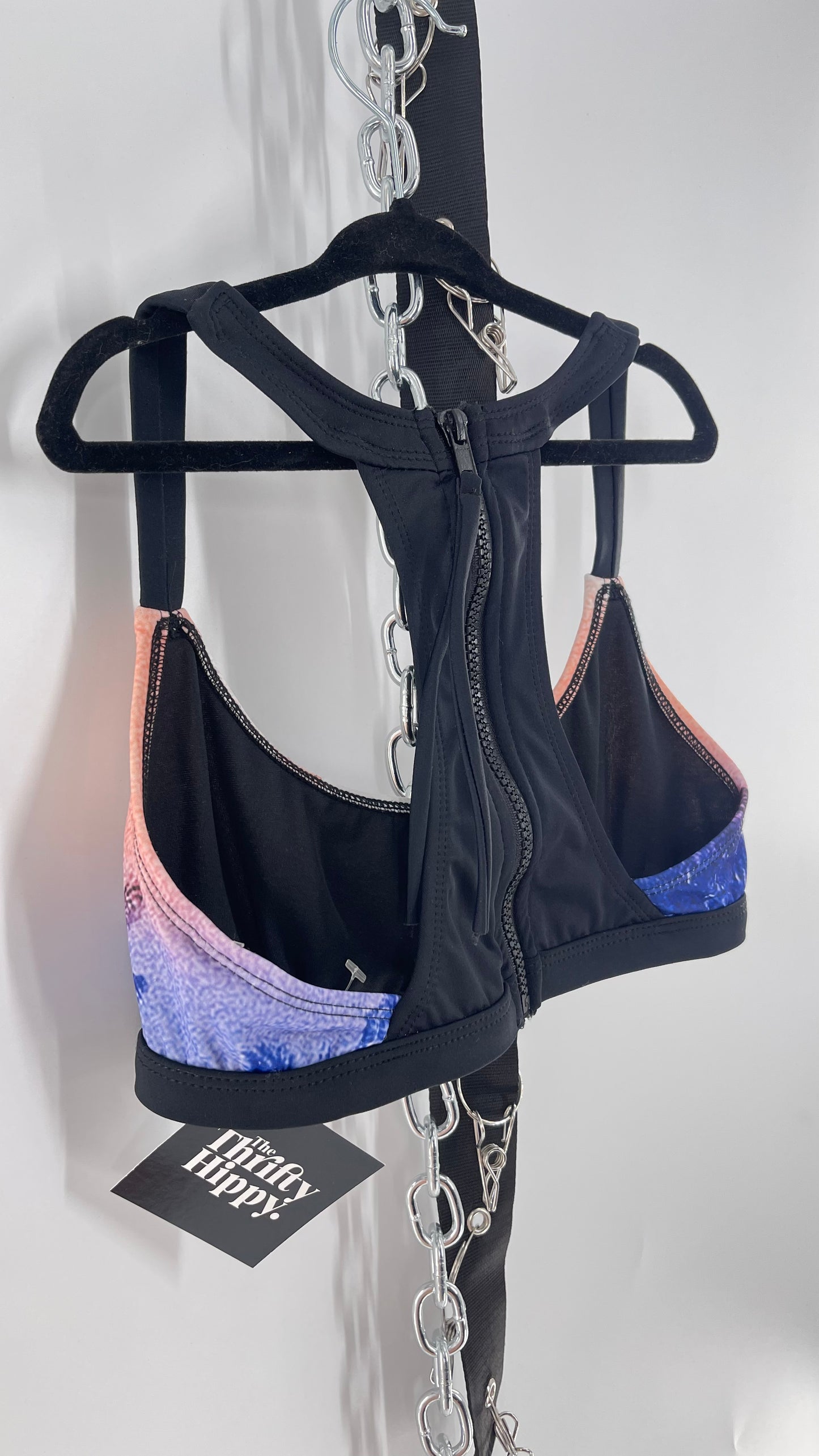 BEENTRILL Zip Back Sports Bra (Small)