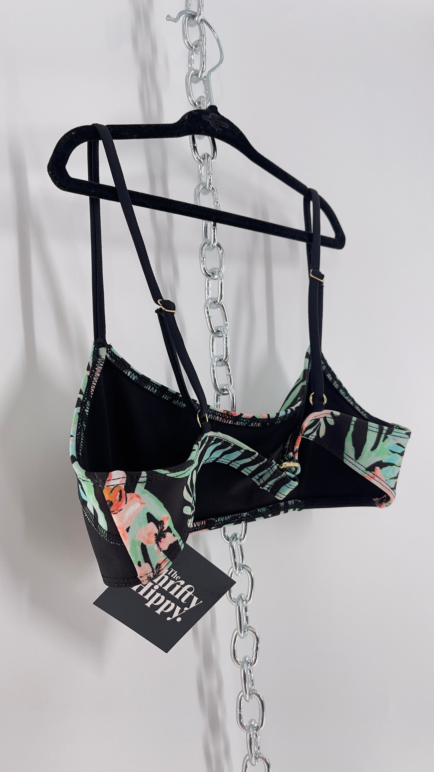 BEACH RIOT Free People Palms Swim/Bikini Top (Small)