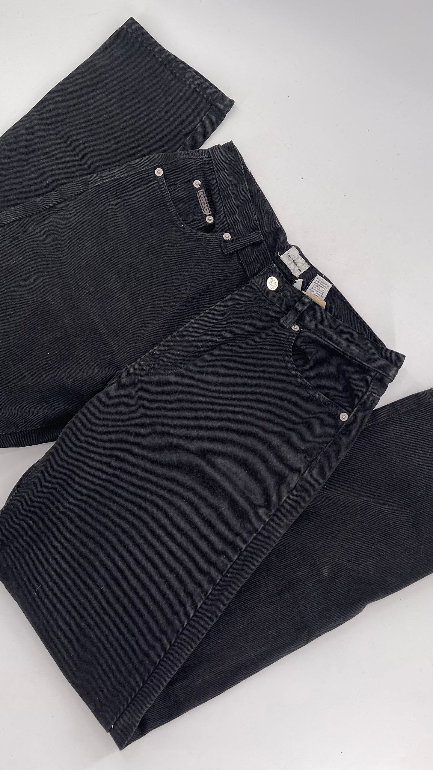 Vintage Calvin Klein Dark Wash High Rise (8)