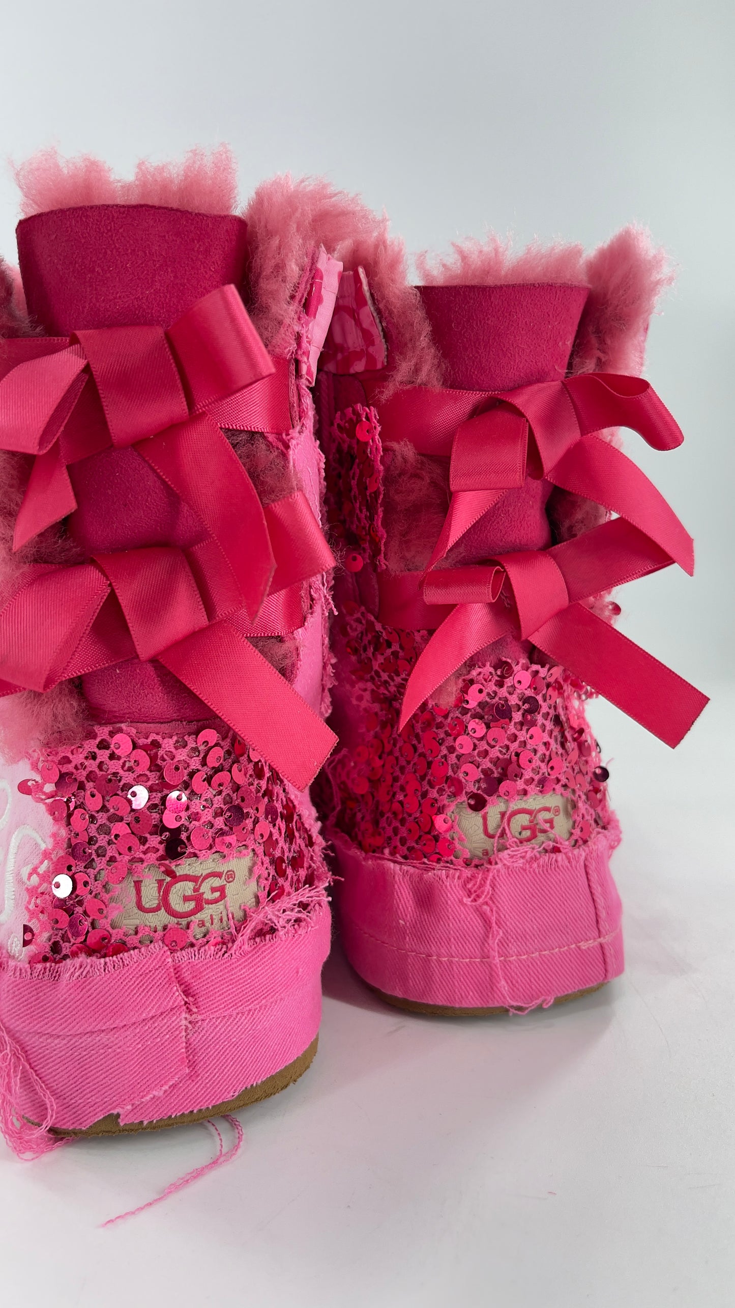 Custom Handmade UGG Barbie Boot (5)