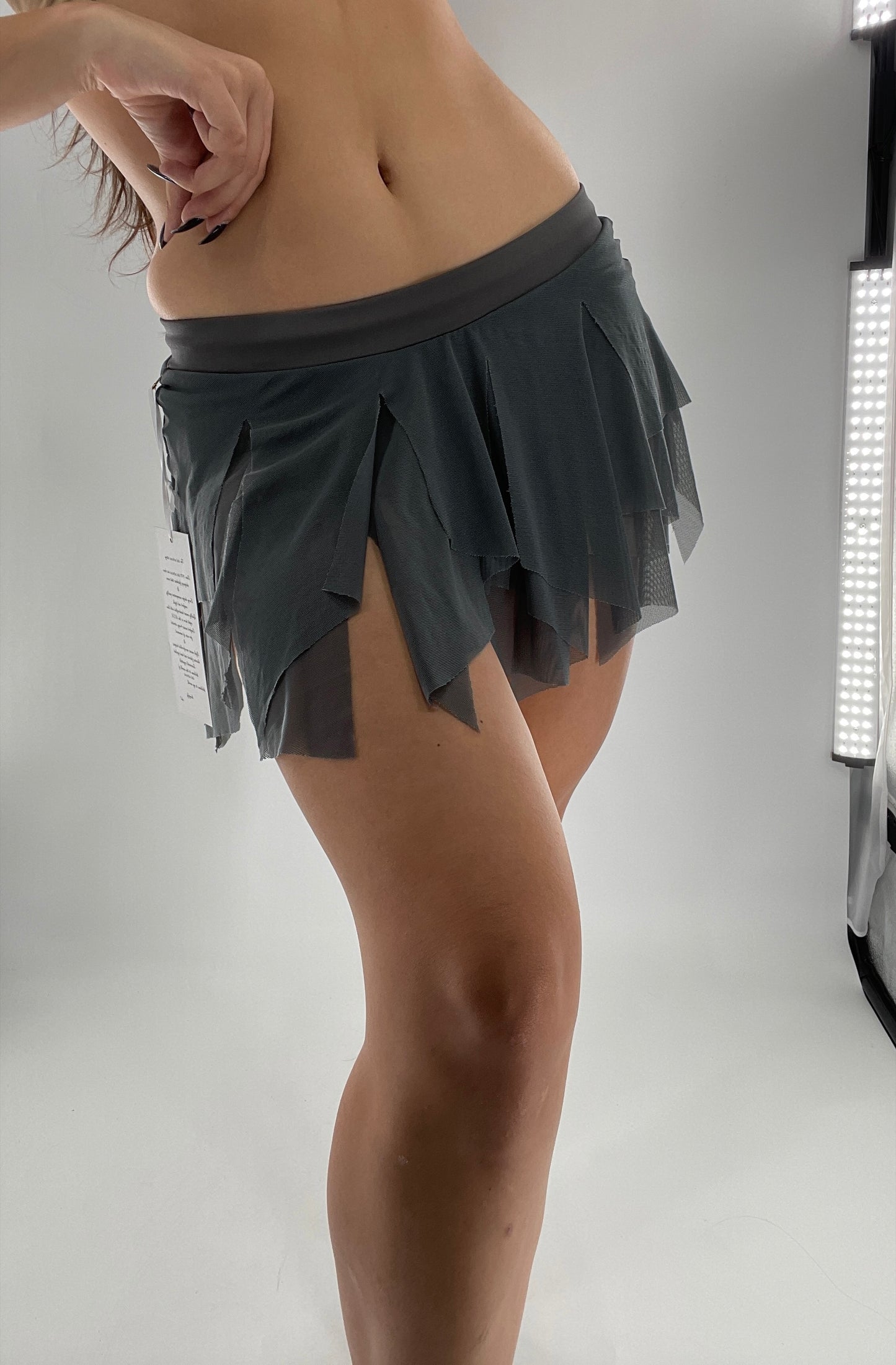 Vintage DelArbour Mesh Micro Mini Skirt (0-2)