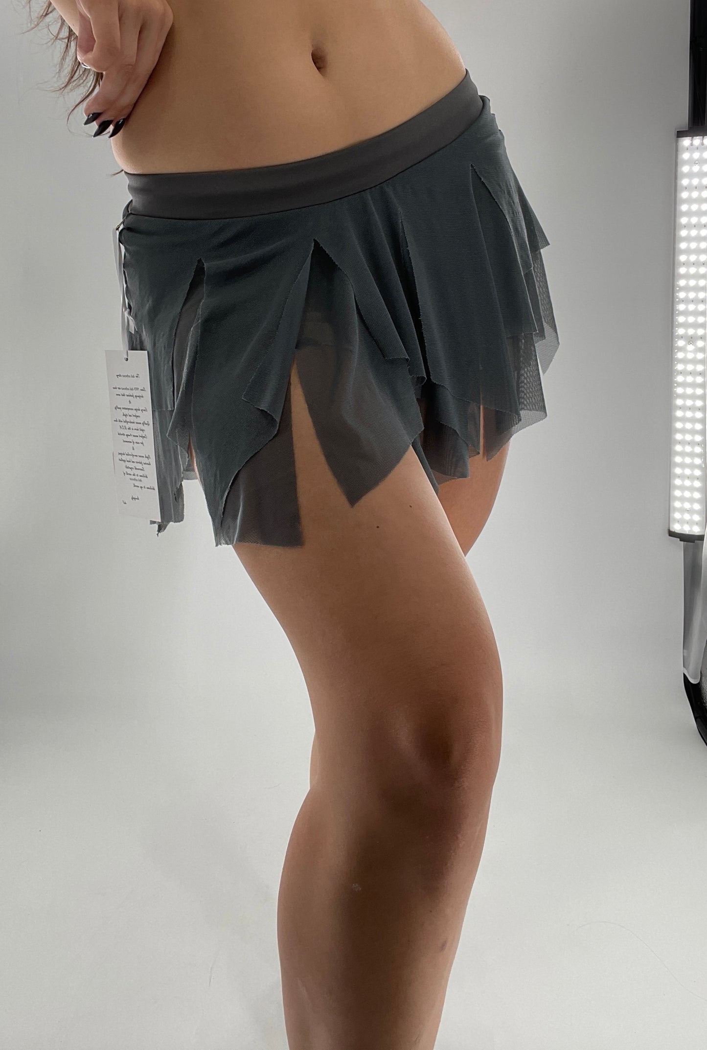 Vintage DelArbour Mesh Micro Mini Skirt (0-2)