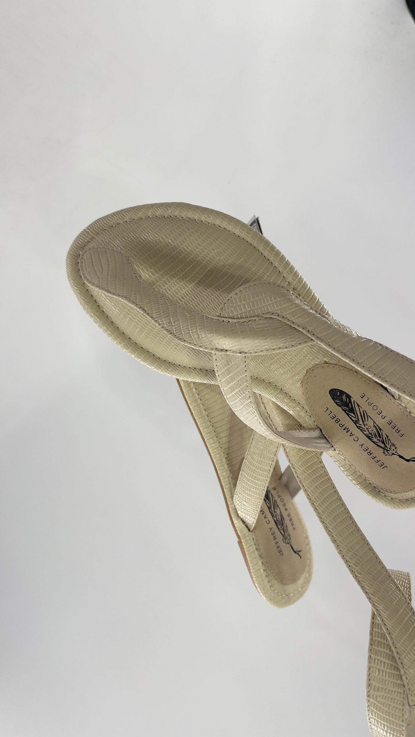 Free People X Jeffrey Campbell Slinky Mid Calf Wrap Around Sandal (6)