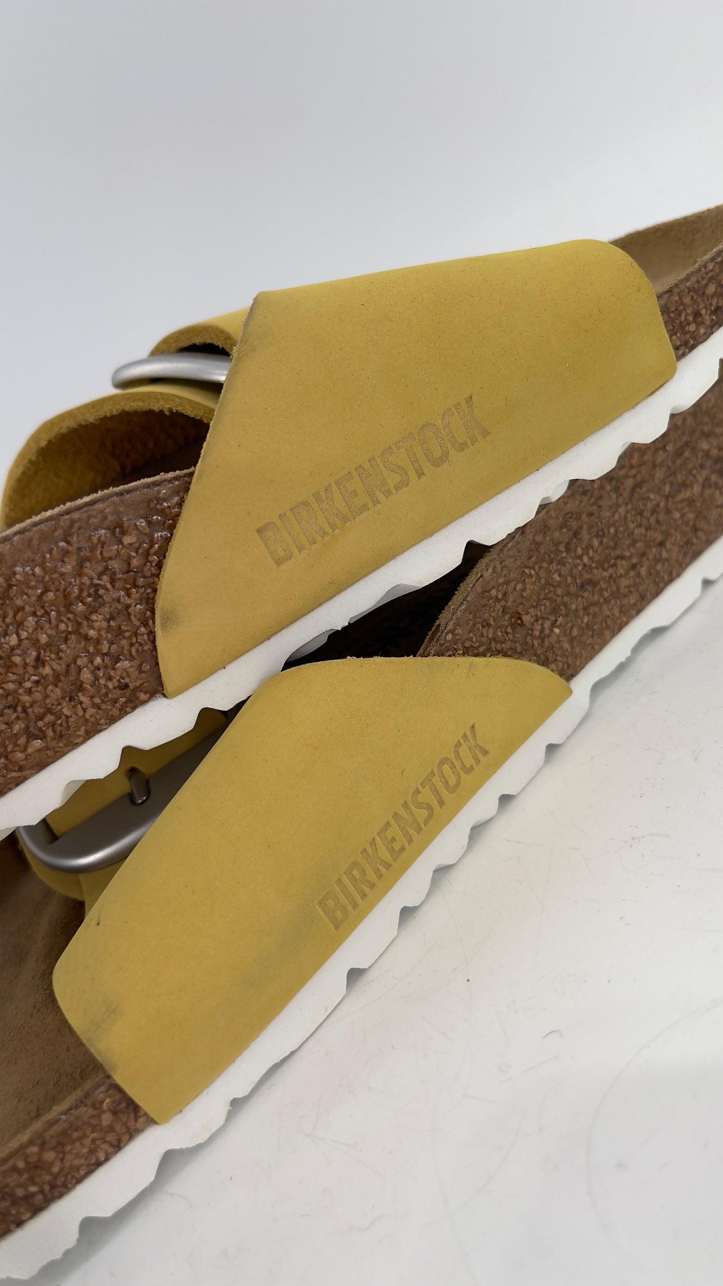 Birkenstock Madrid Big Buckle Popcorn Sandals (39)