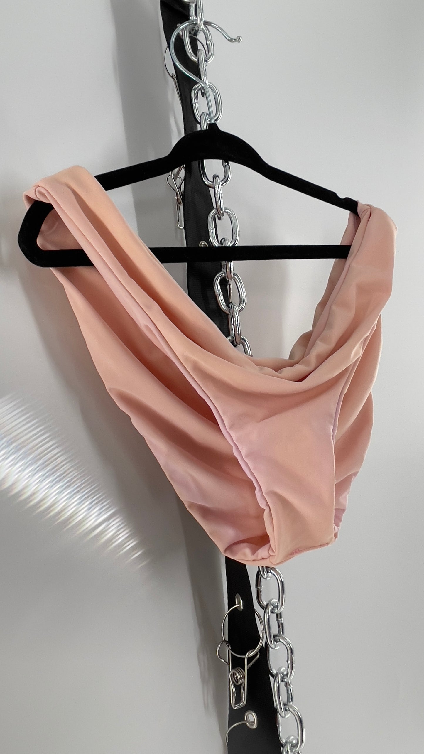 Seamless Baby Pink Swim Bottoms (Medium)