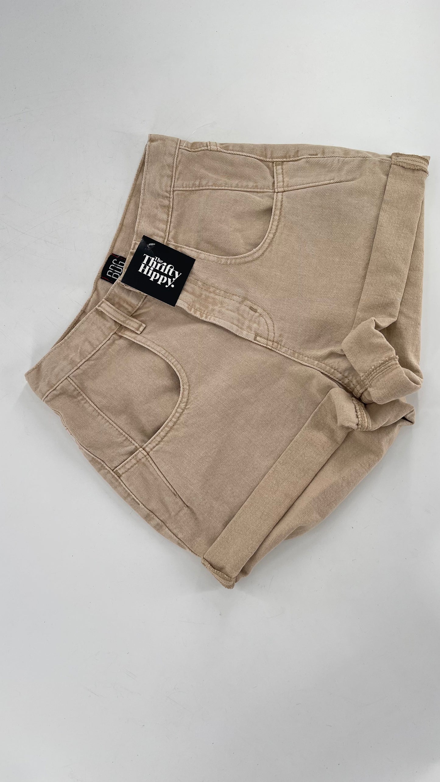BDG Urban Outfitters Beige High Waisted Shorts (26)