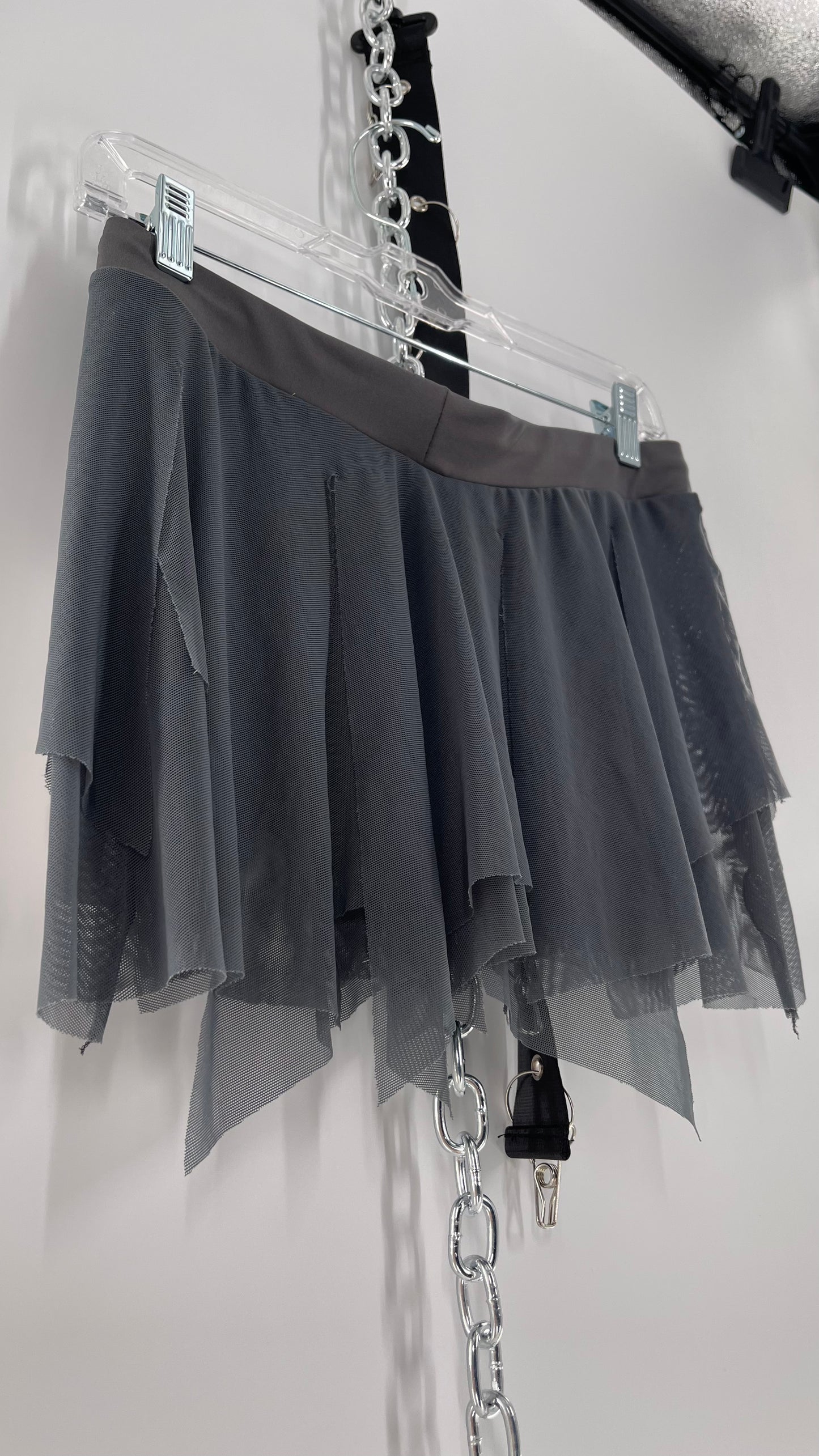 Vintage DelArbour Mesh Micro Mini Skirt (0-2)