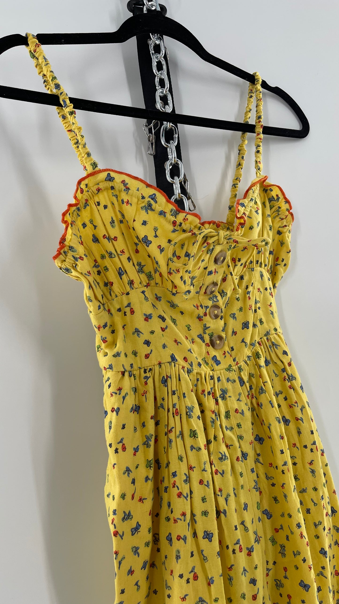 Urban Outfitters Vintage Reworked Playsuit Romper (XS)