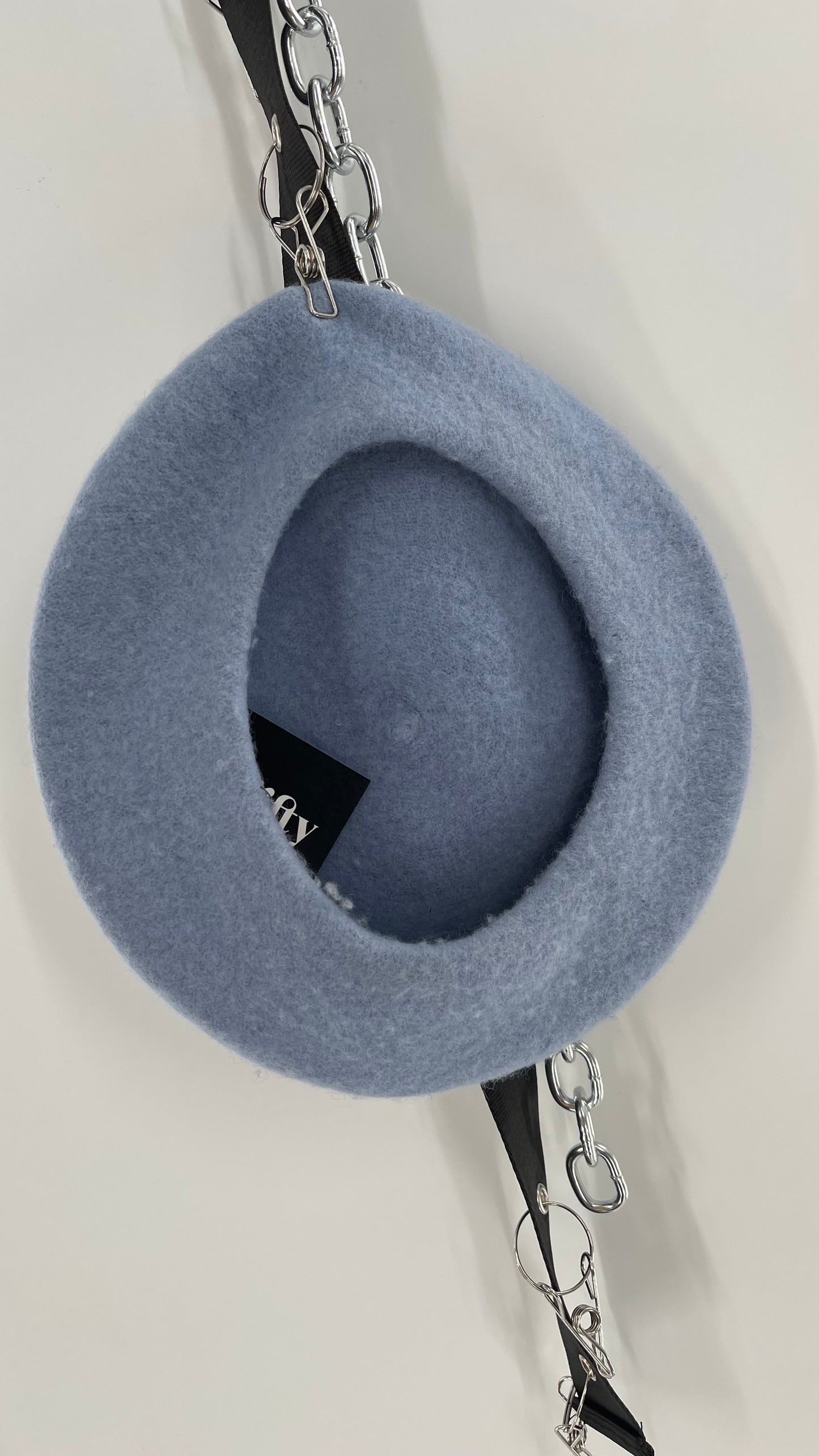 Free People Powder Blue Beret