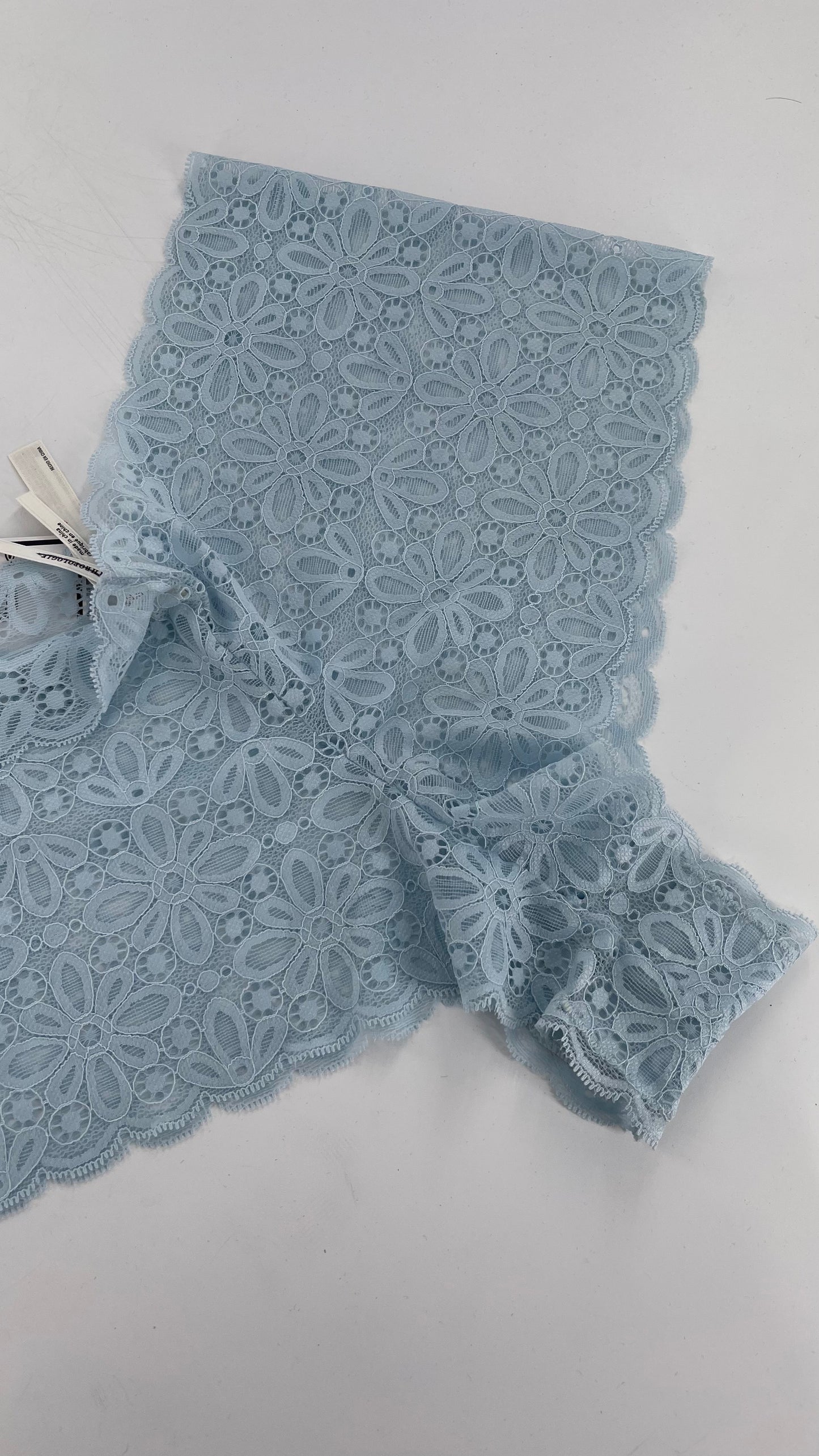 Powder Blue Lace Panty