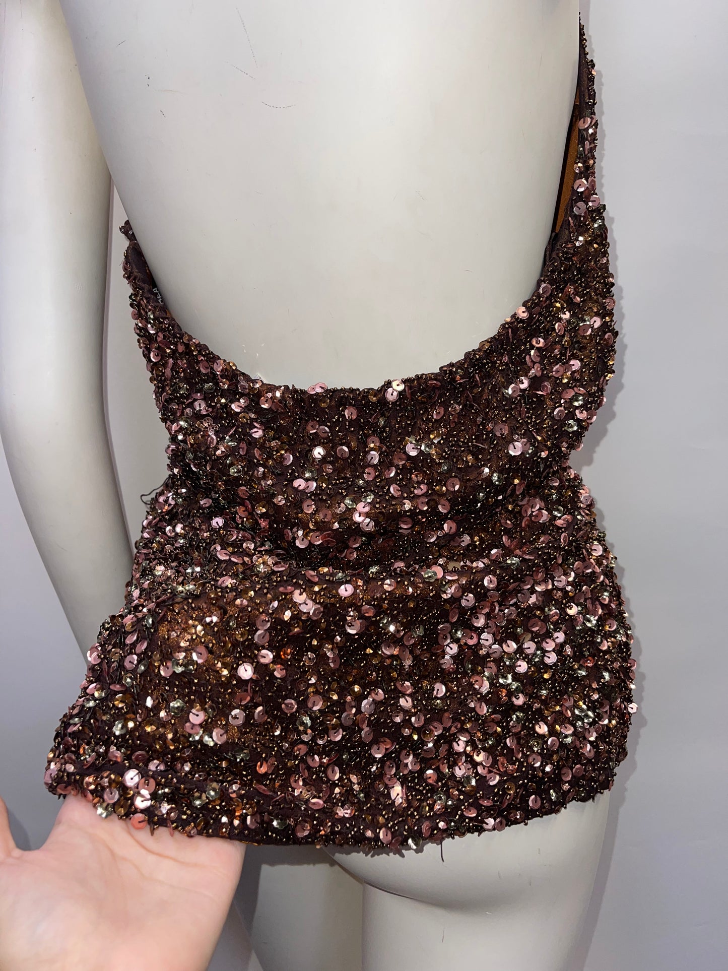 Vintage SCALA Beaded Halter (12)