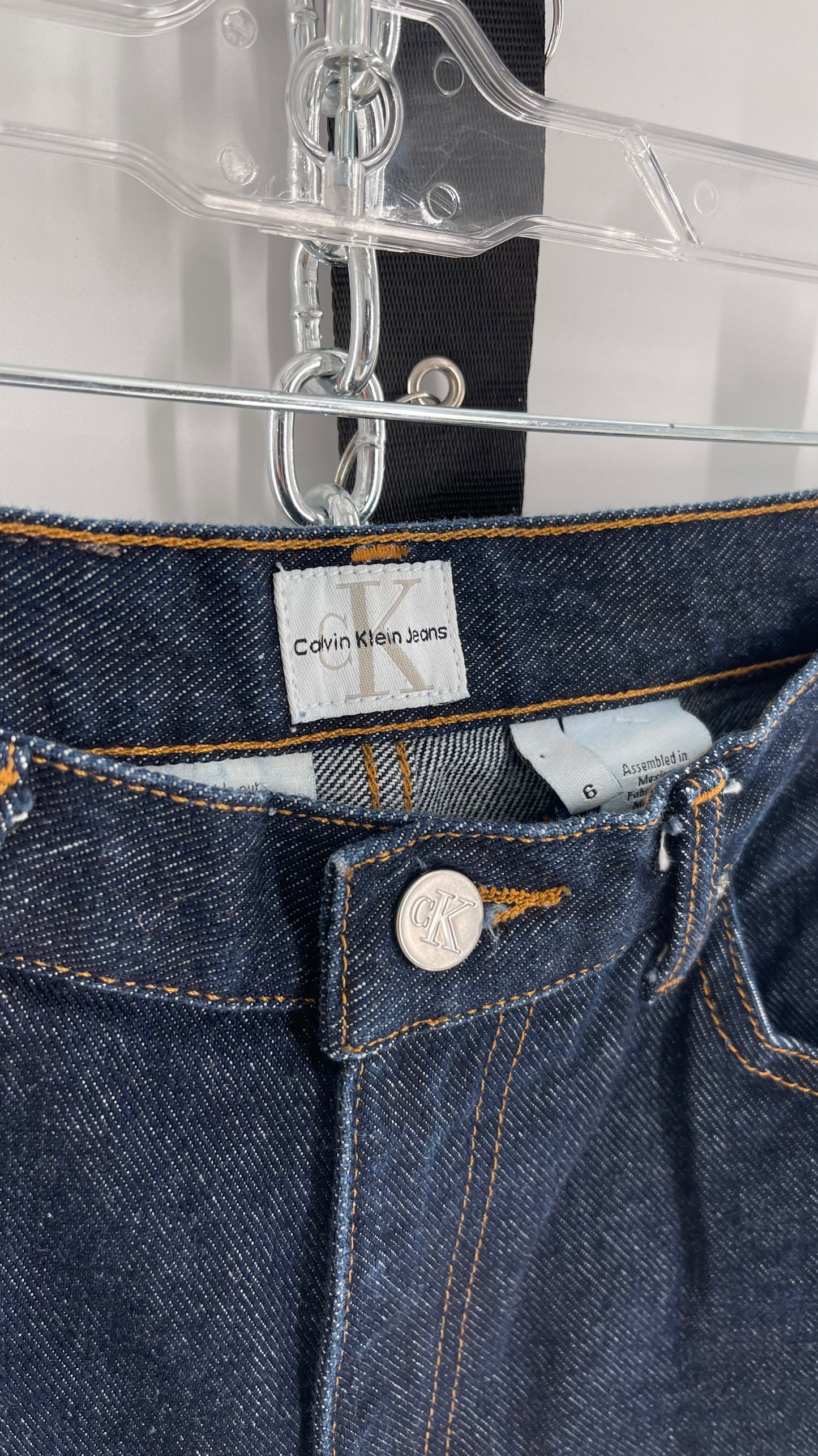 CK Calvin Klein’s Vintage Dark Wash Denim (Size 6)