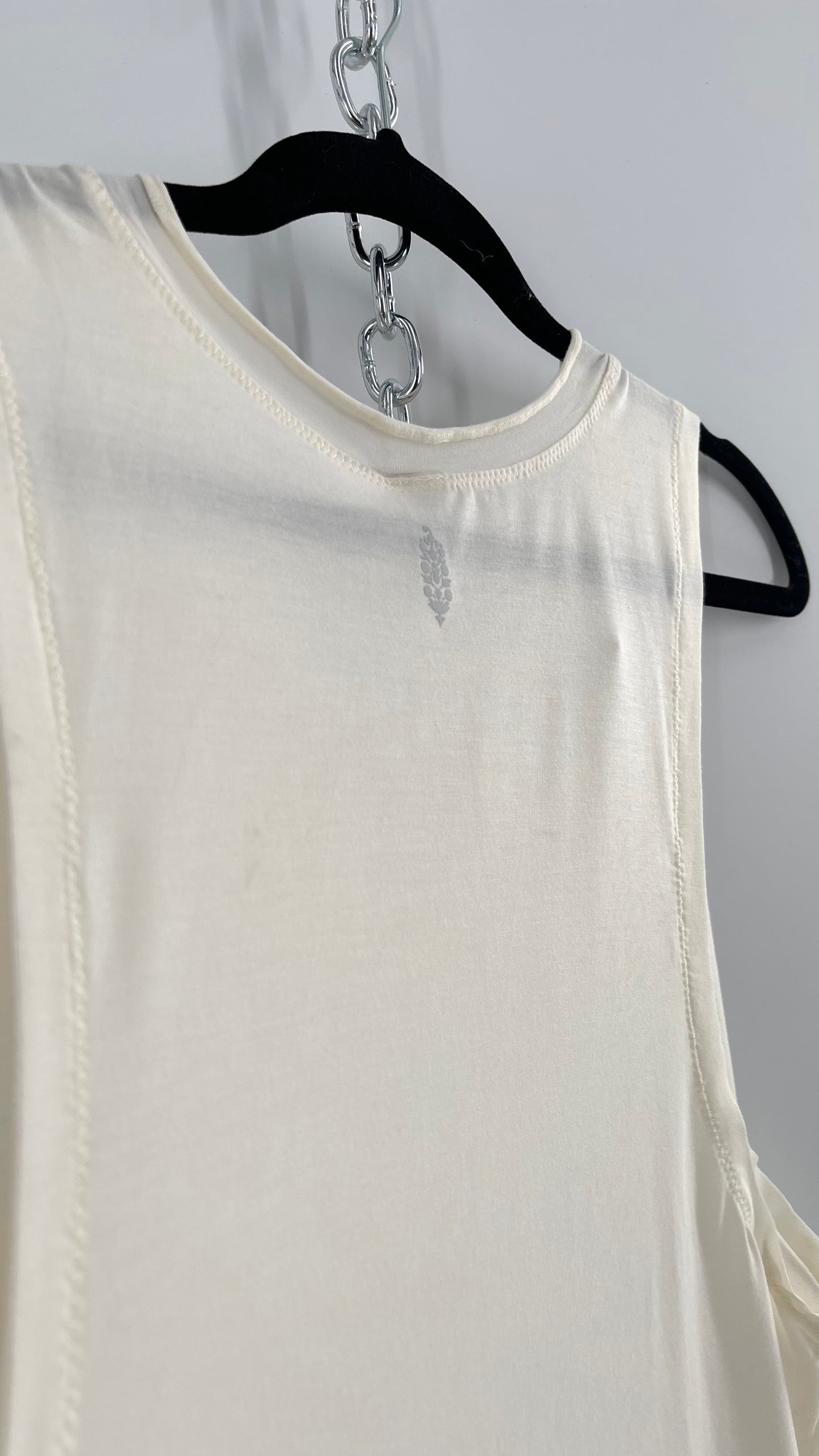 Free People Embroidered Pheonix Tank (Small)