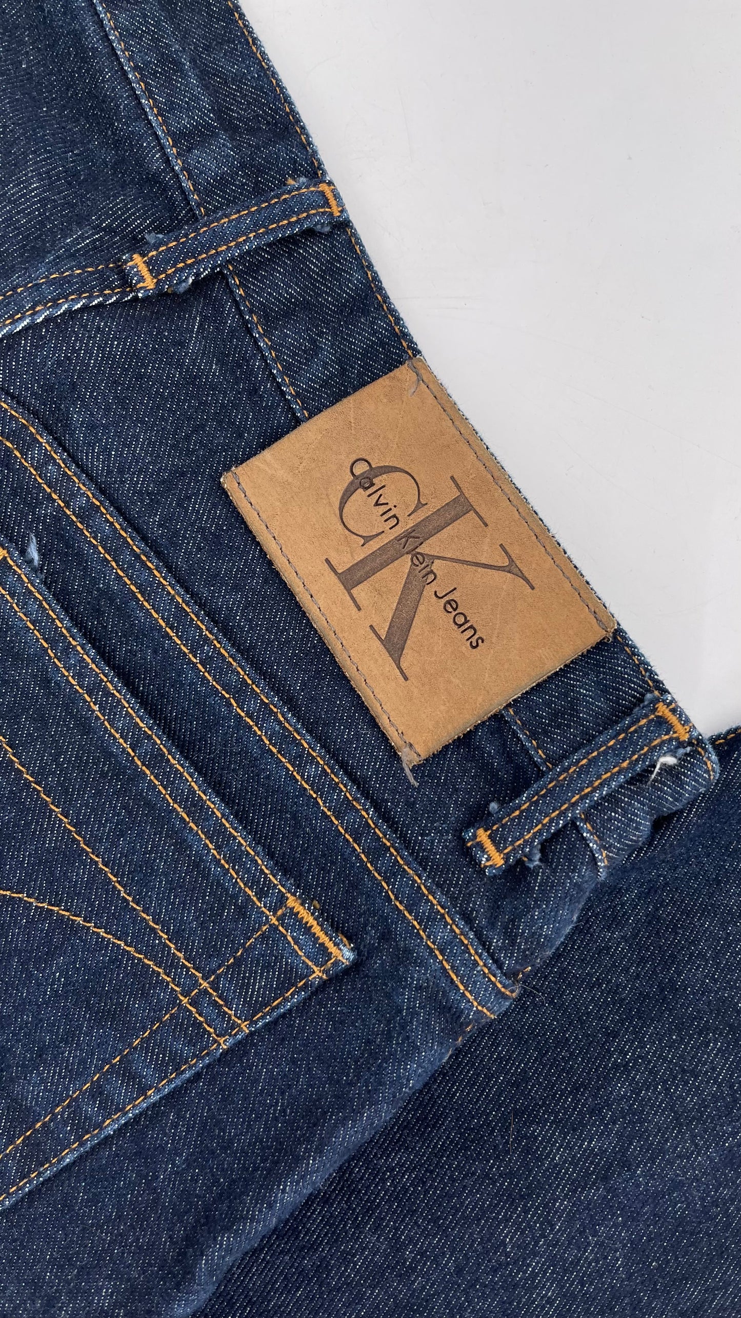 CK Calvin Klein’s Vintage Dark Wash Denim (Size 6)