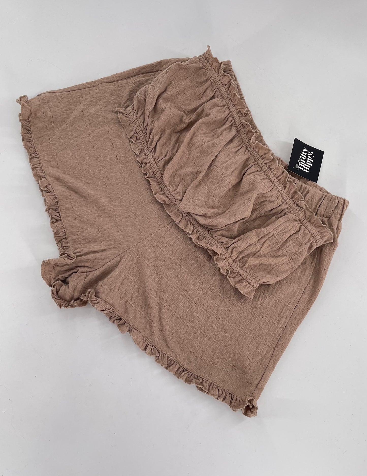 Free People Clay Toned Bandeau and Short Set (Large)
