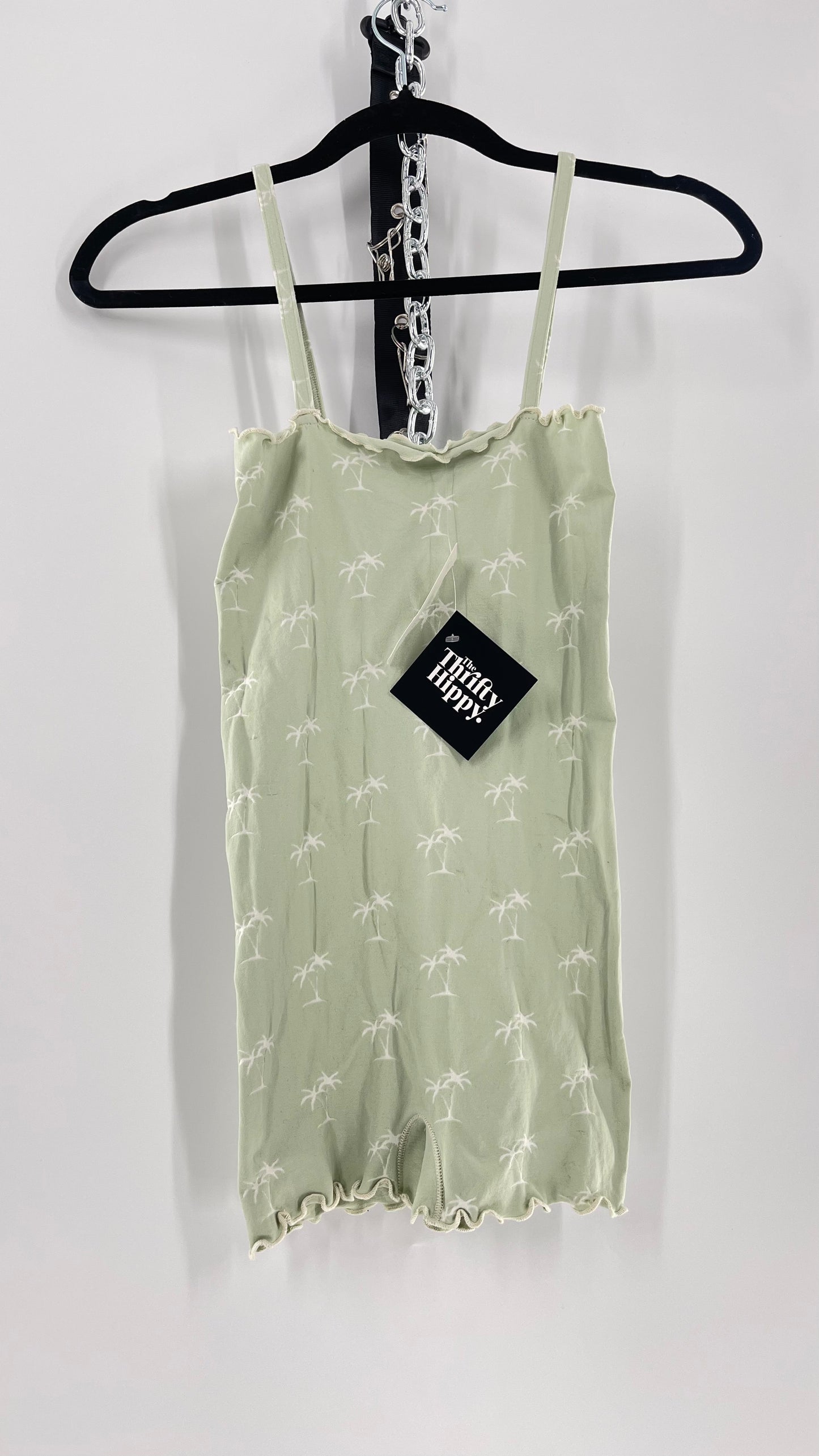 Free People Sage Palm Playsuit (XS)