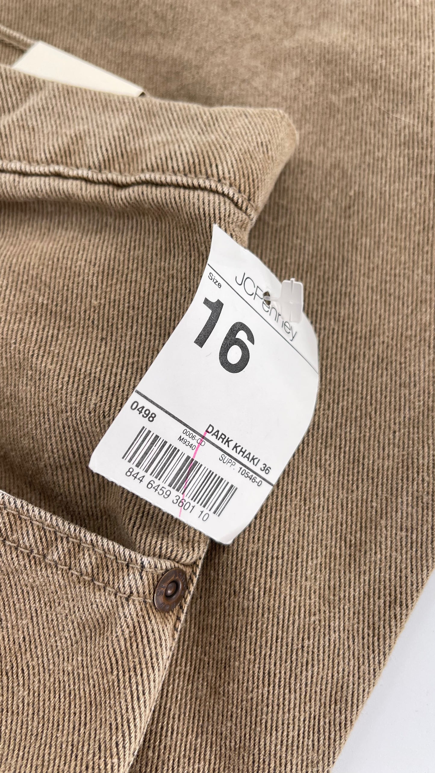 Saint Johns Bay Deadstock Vintage Jeans Brown (Size 16)