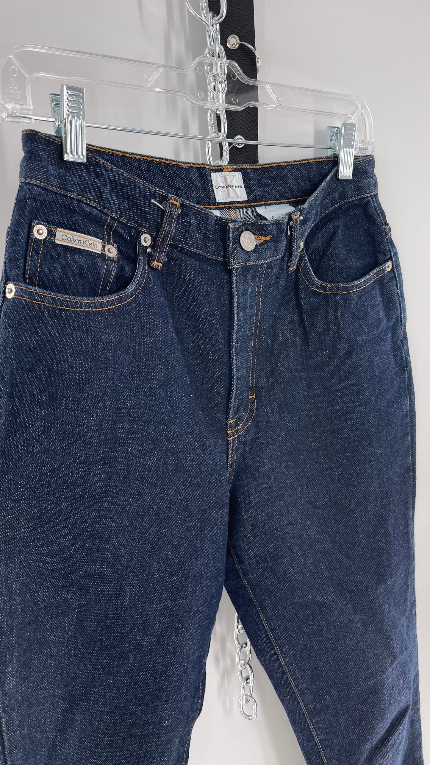 CK Calvin Klein’s Vintage Dark Wash Denim (Size 6)