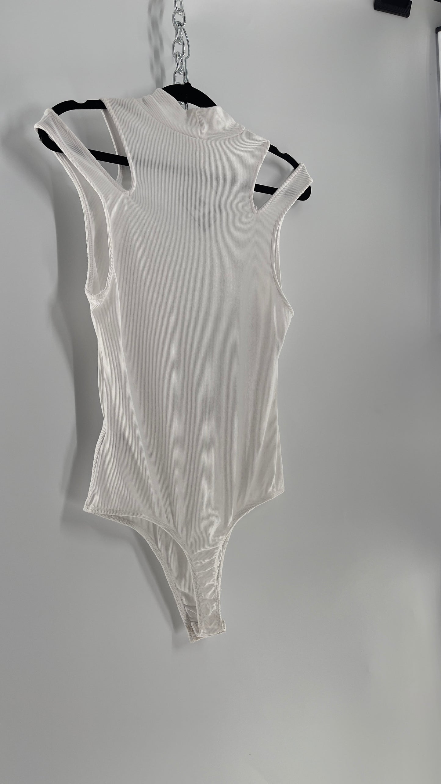 Intimately Free People White Knit Bodysuit (Large)