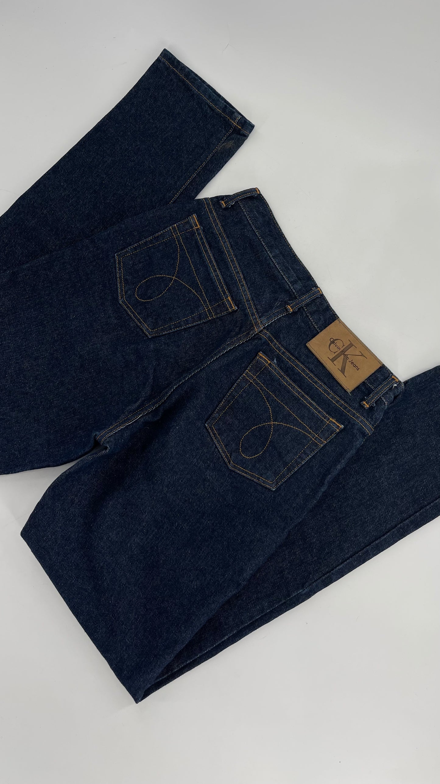 CK Calvin Klein’s Vintage Dark Wash Denim (Size 6)