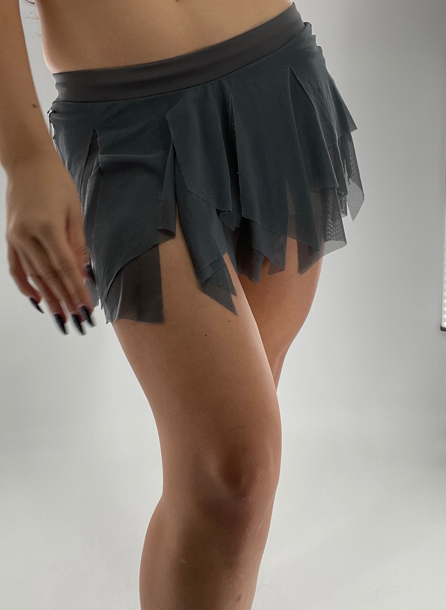 Vintage DelArbour Mesh Micro Mini Skirt (0-2)