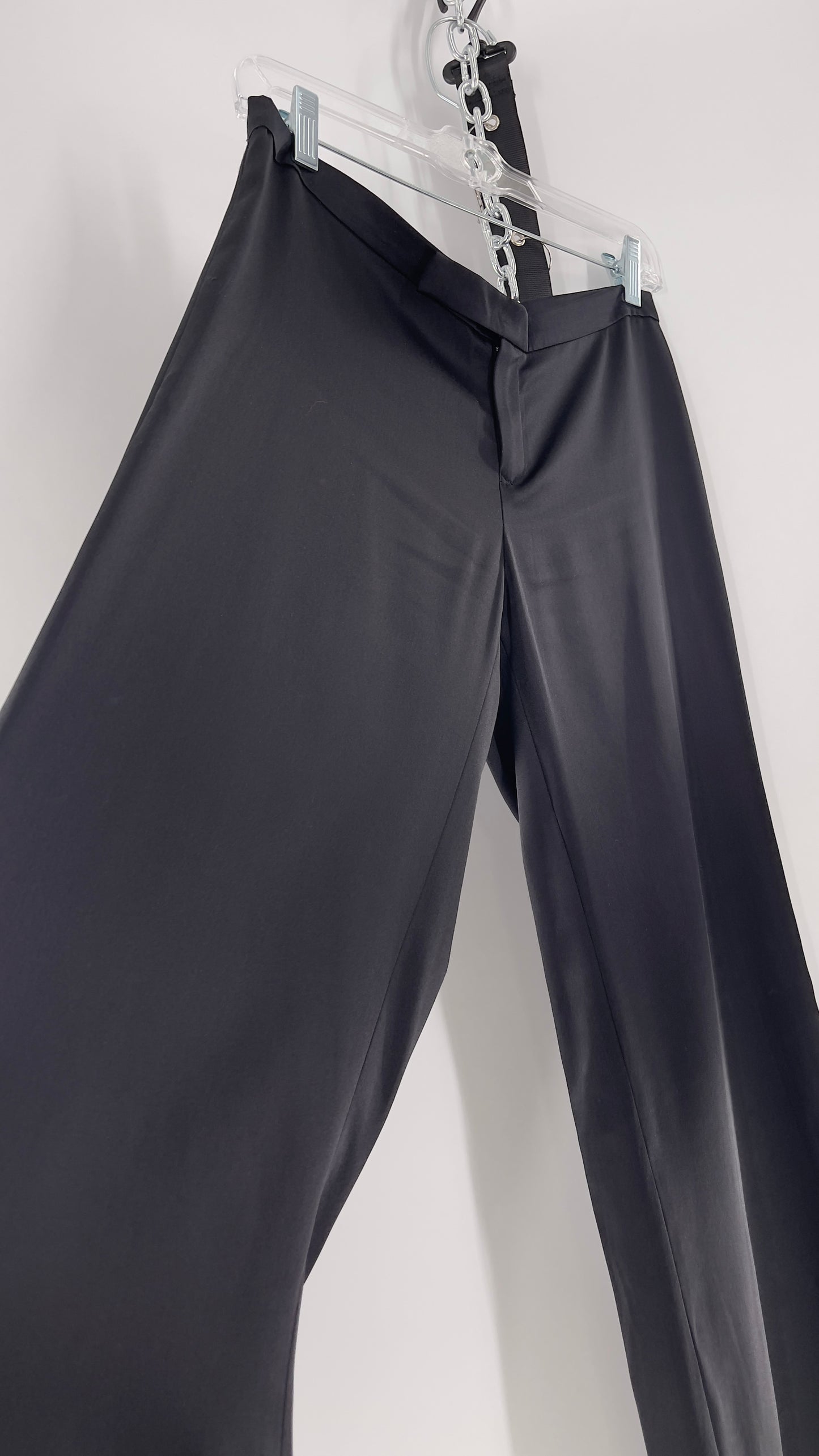 Vintage Vivienne Tam 100% Silk Low Rise Wide Legs (4)