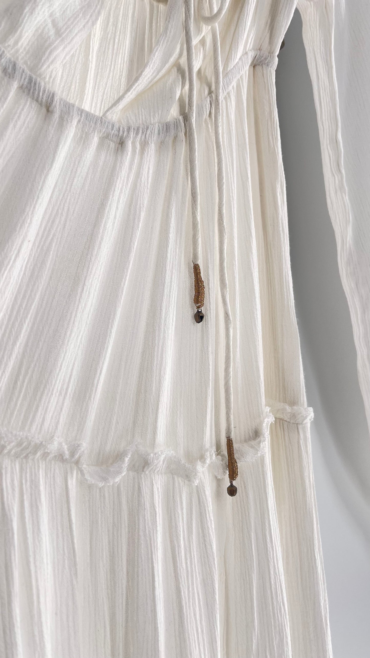 Free People Endless Summer After Dusk White Maxi (Small)