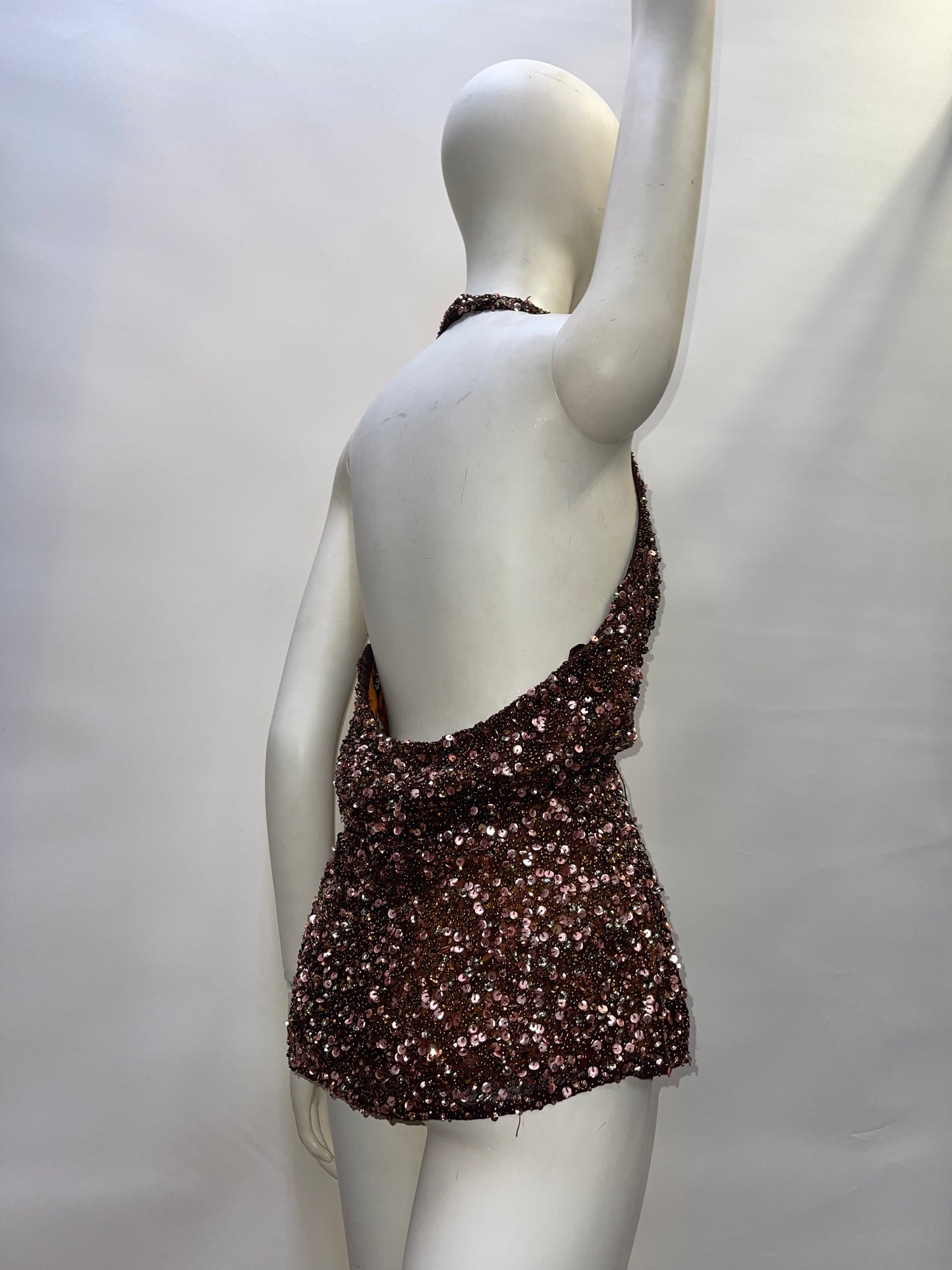 Vintage SCALA Beaded Halter (12)