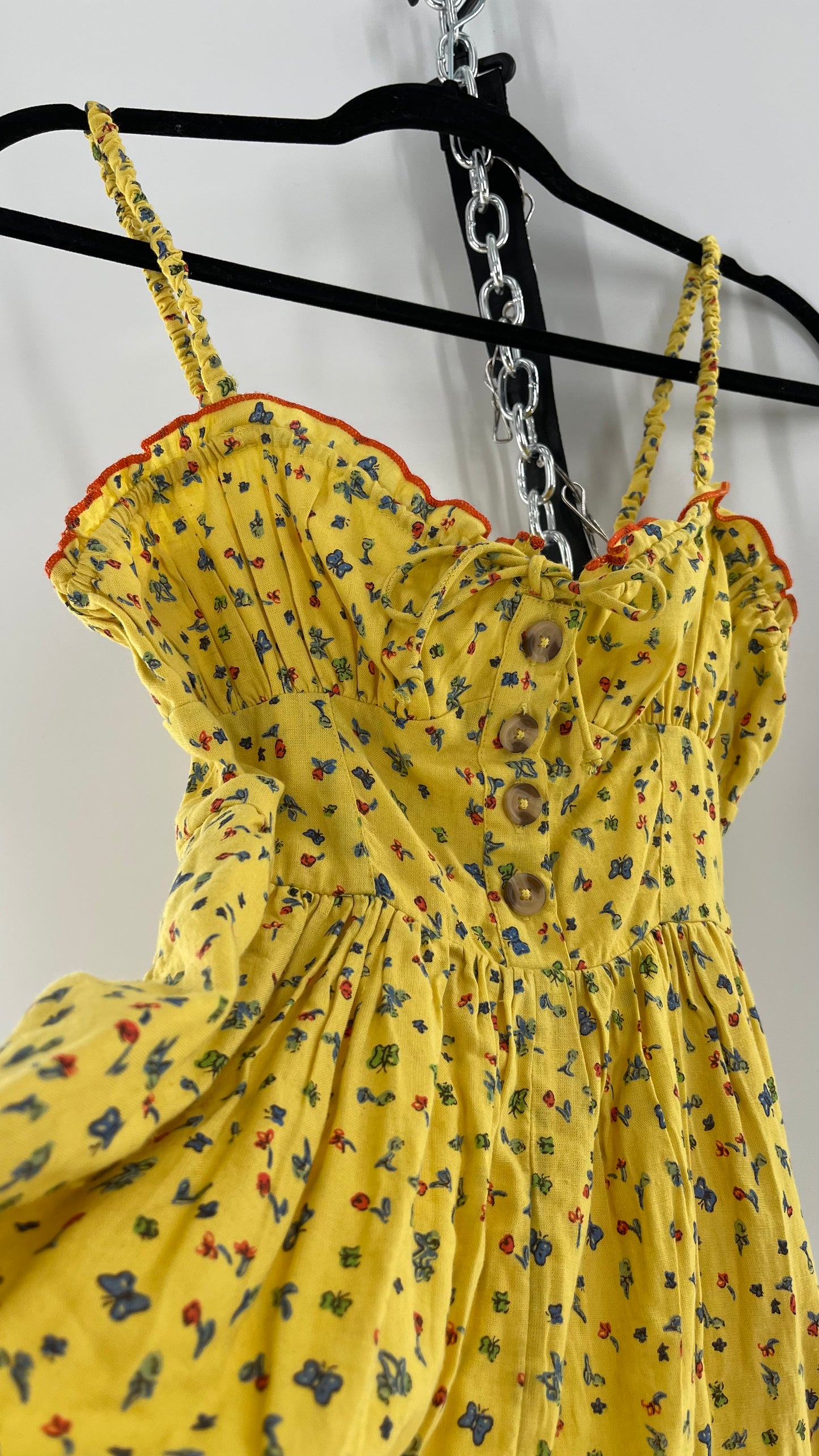 Urban Outfitters Vintage Reworked Playsuit Romper (XS)