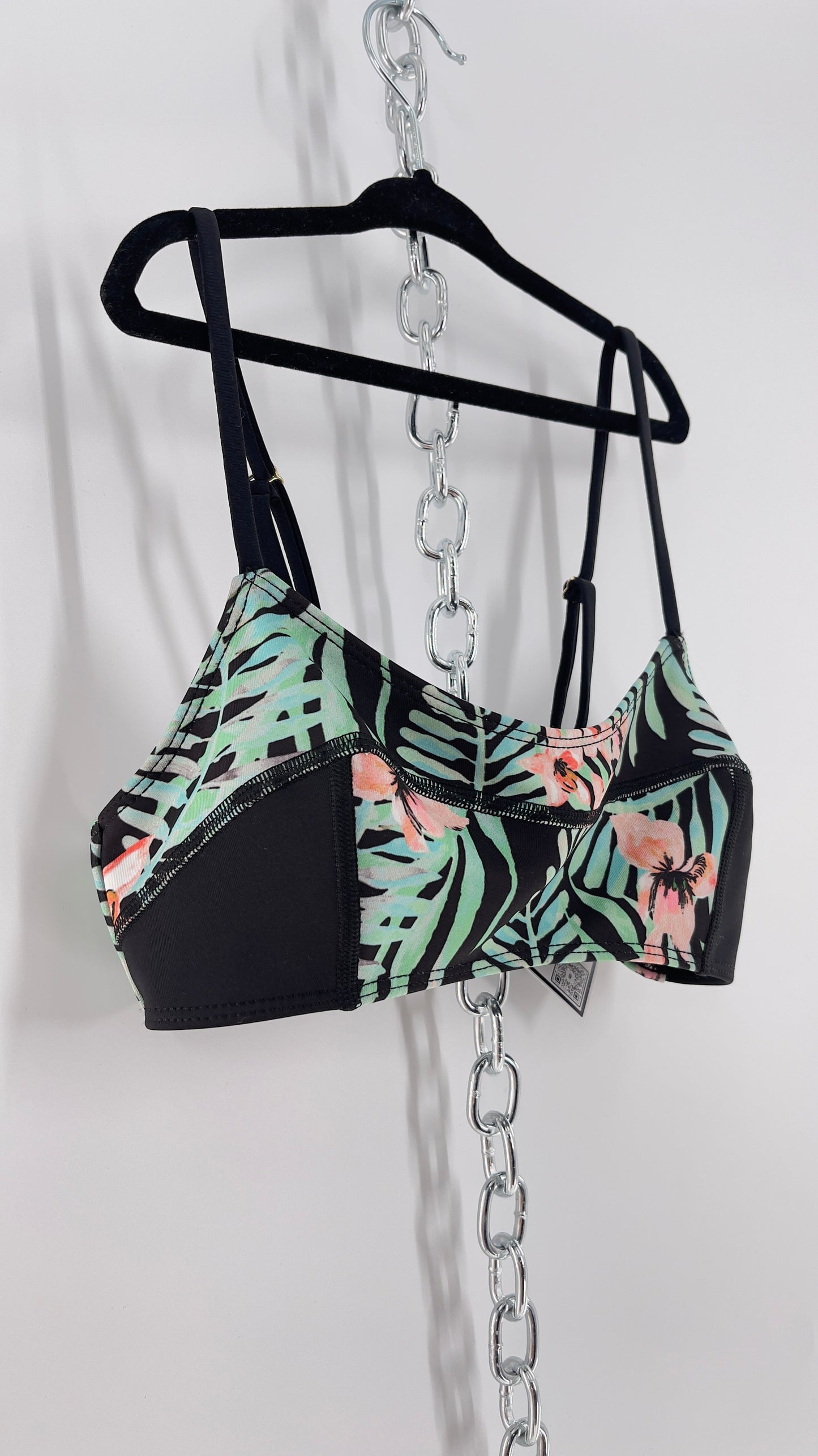 BEACH RIOT Free People Palms Swim/Bikini Top (Small)
