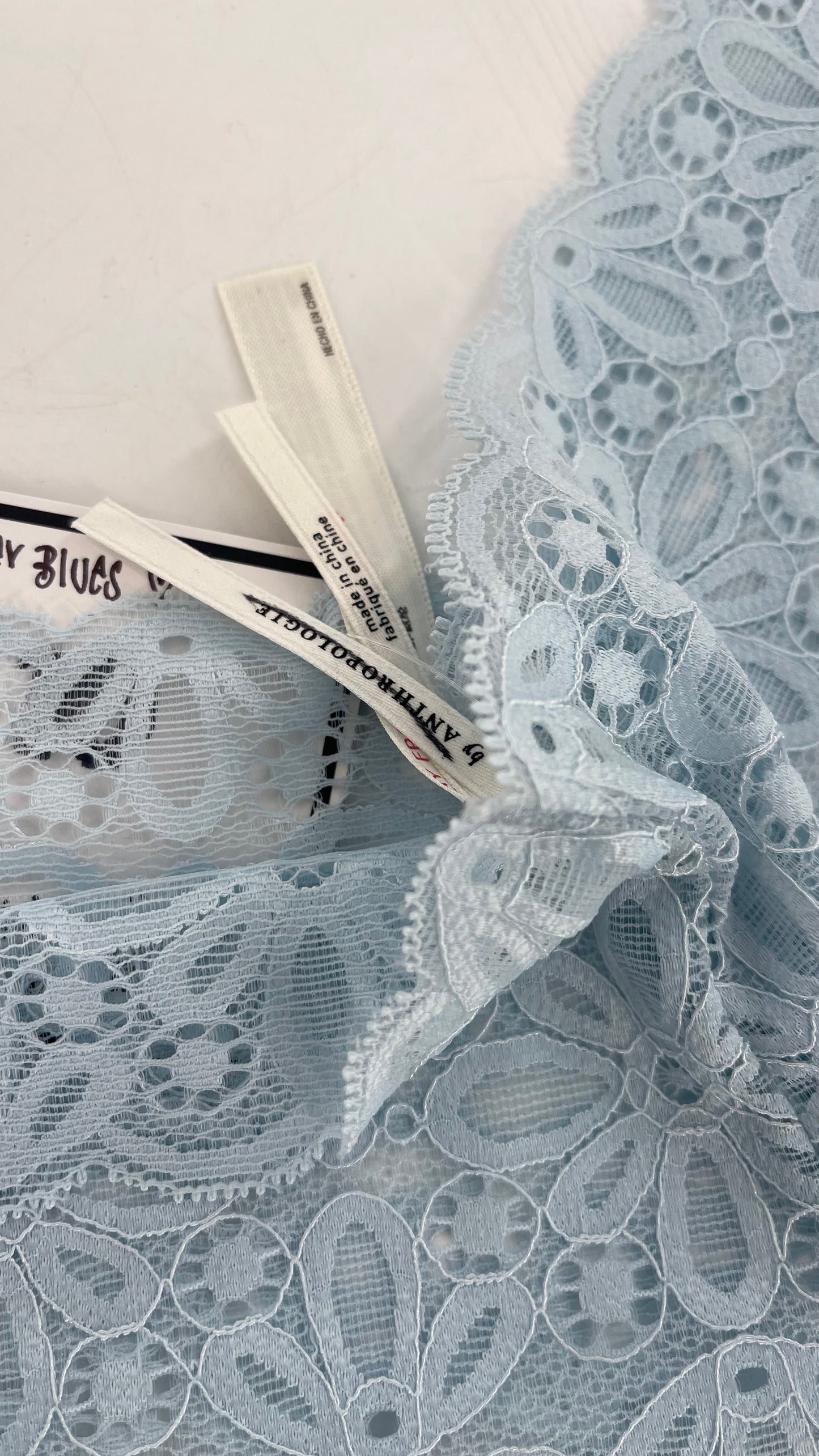 Powder Blue Lace Panty