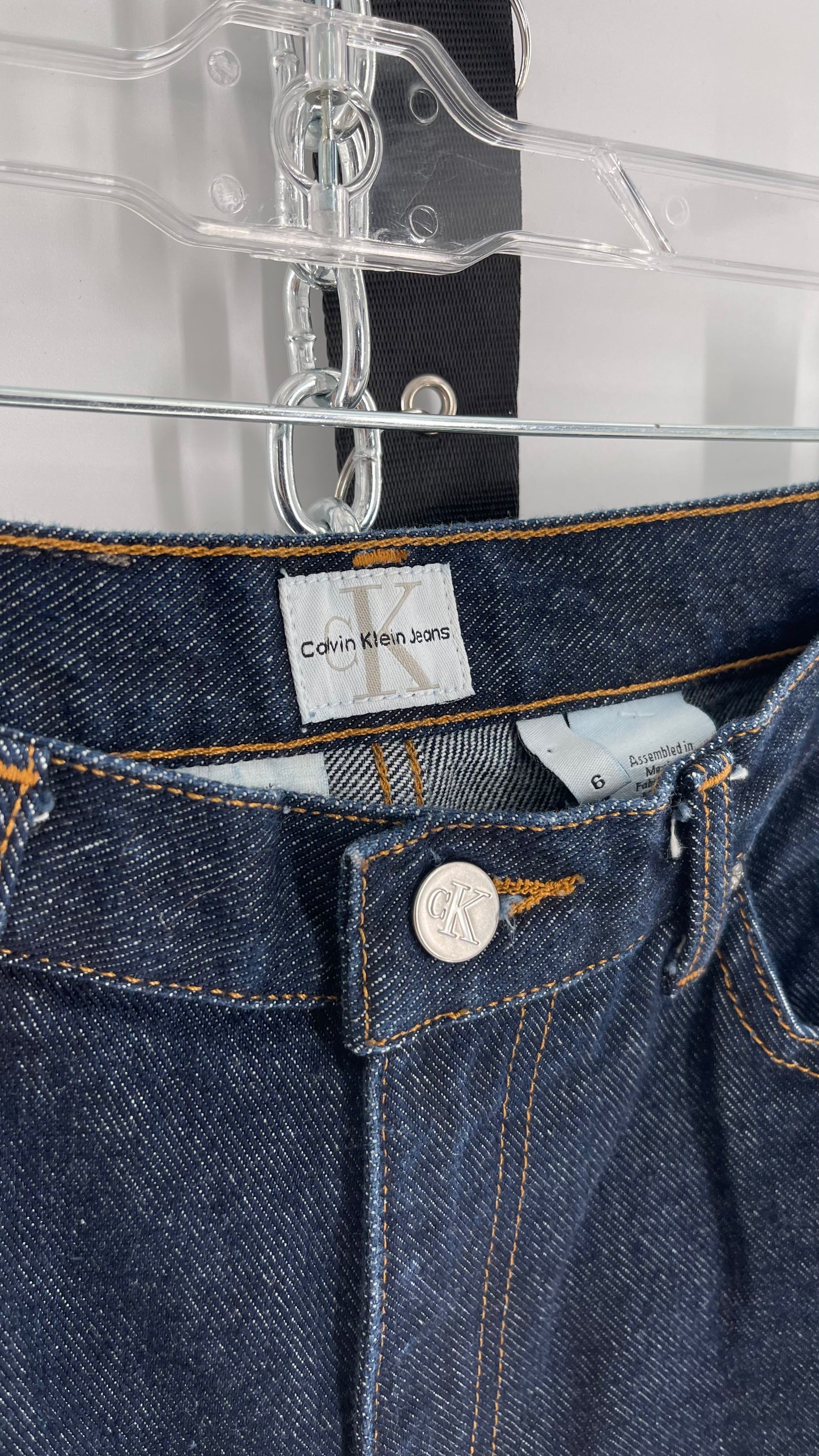 CK Calvin Klein’s Vintage Dark Wash Denim (Size 6)