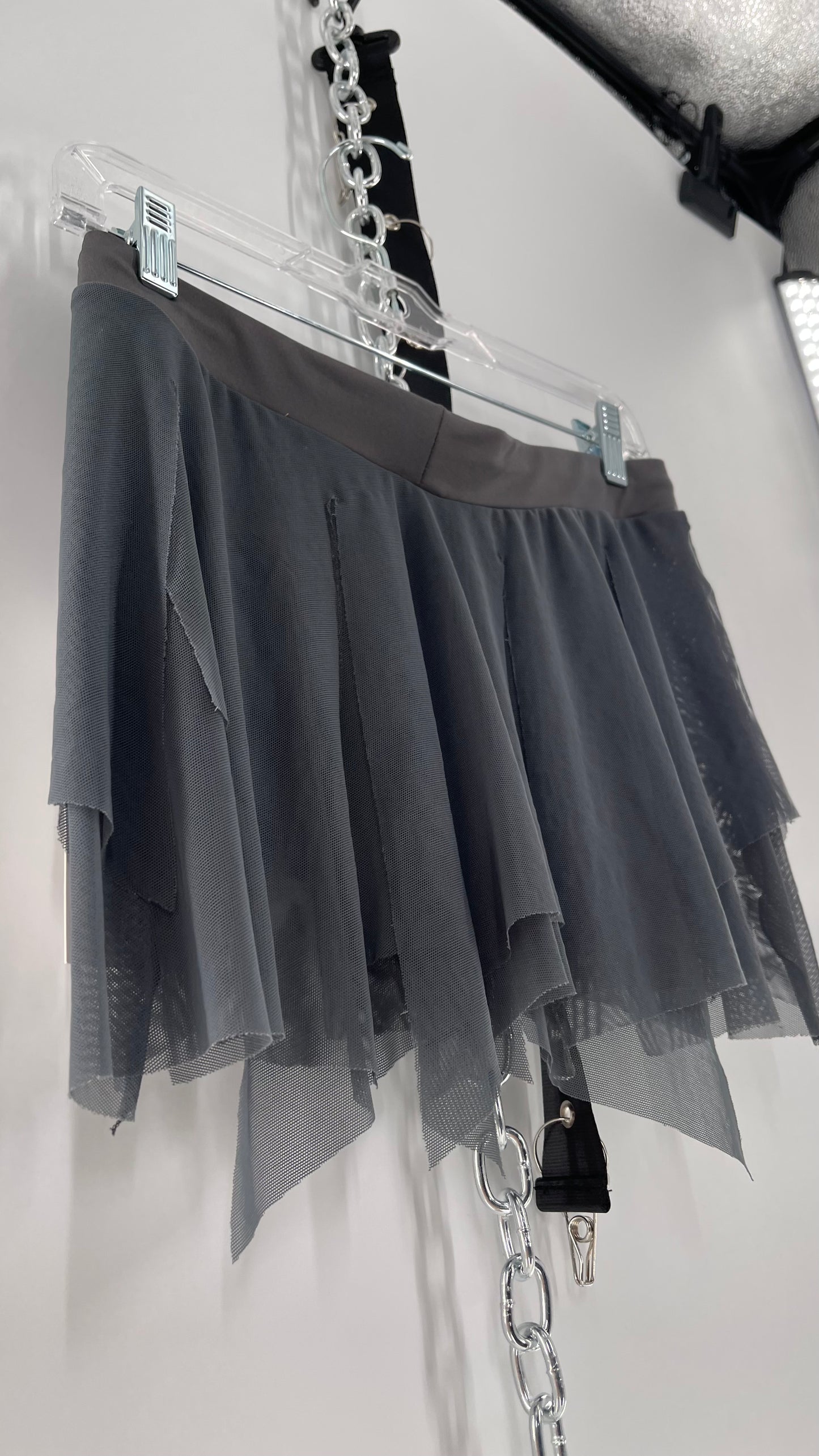 Vintage DelArbour Mesh Micro Mini Skirt (0-2)