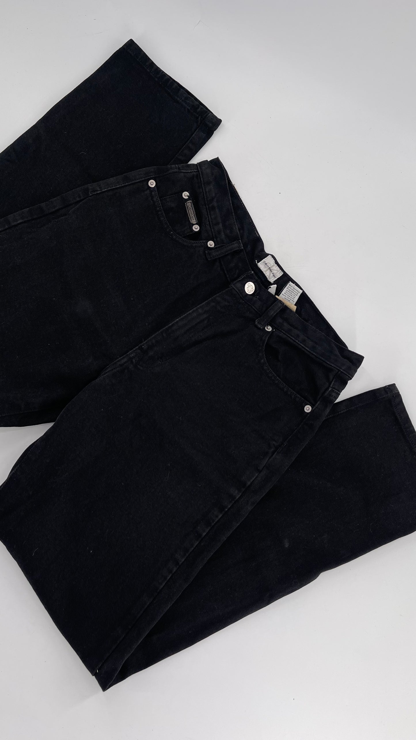 Vintage Calvin Klein Dark Wash High Rise (8)