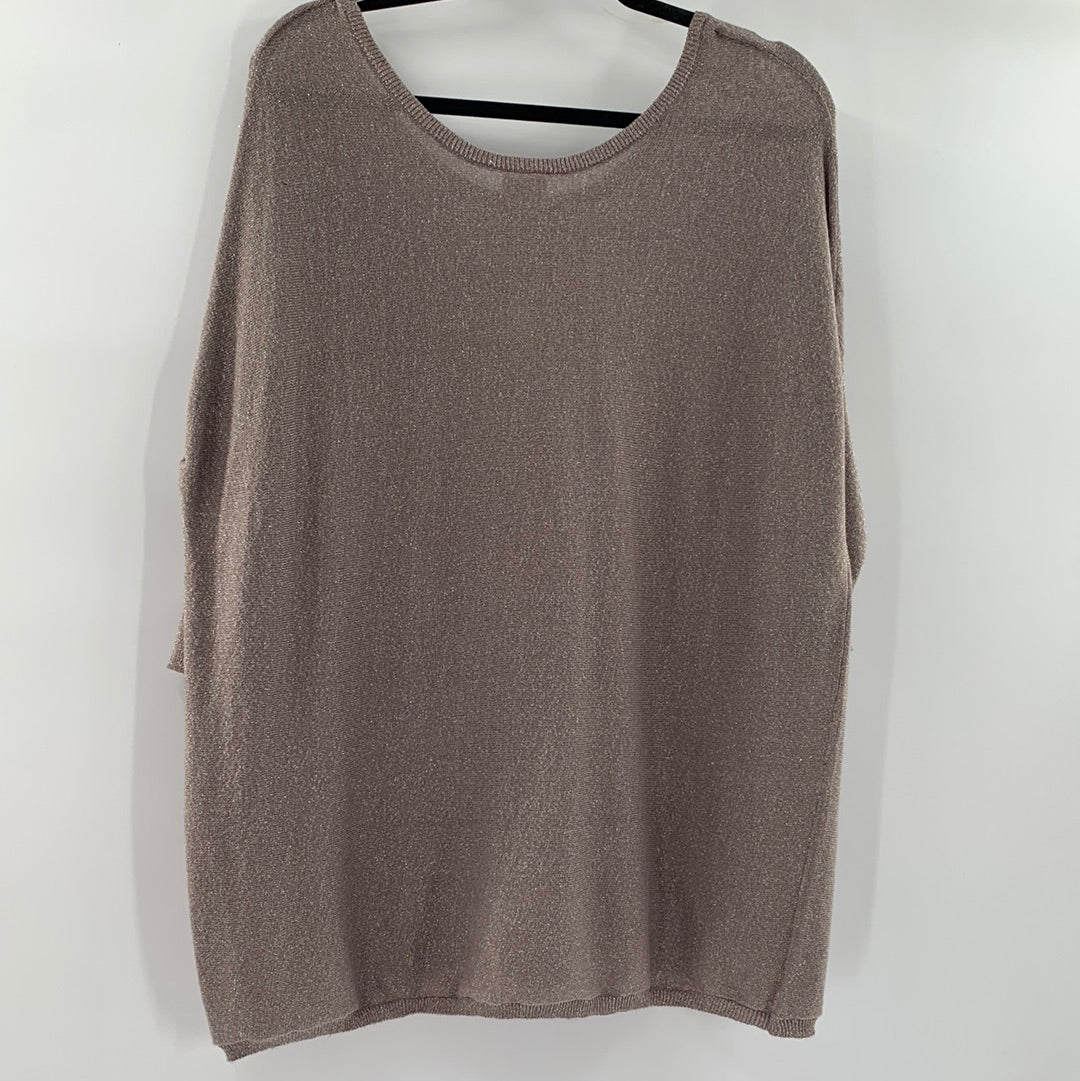 DayTrip Brown/Lilac Sparkle Knit (S)