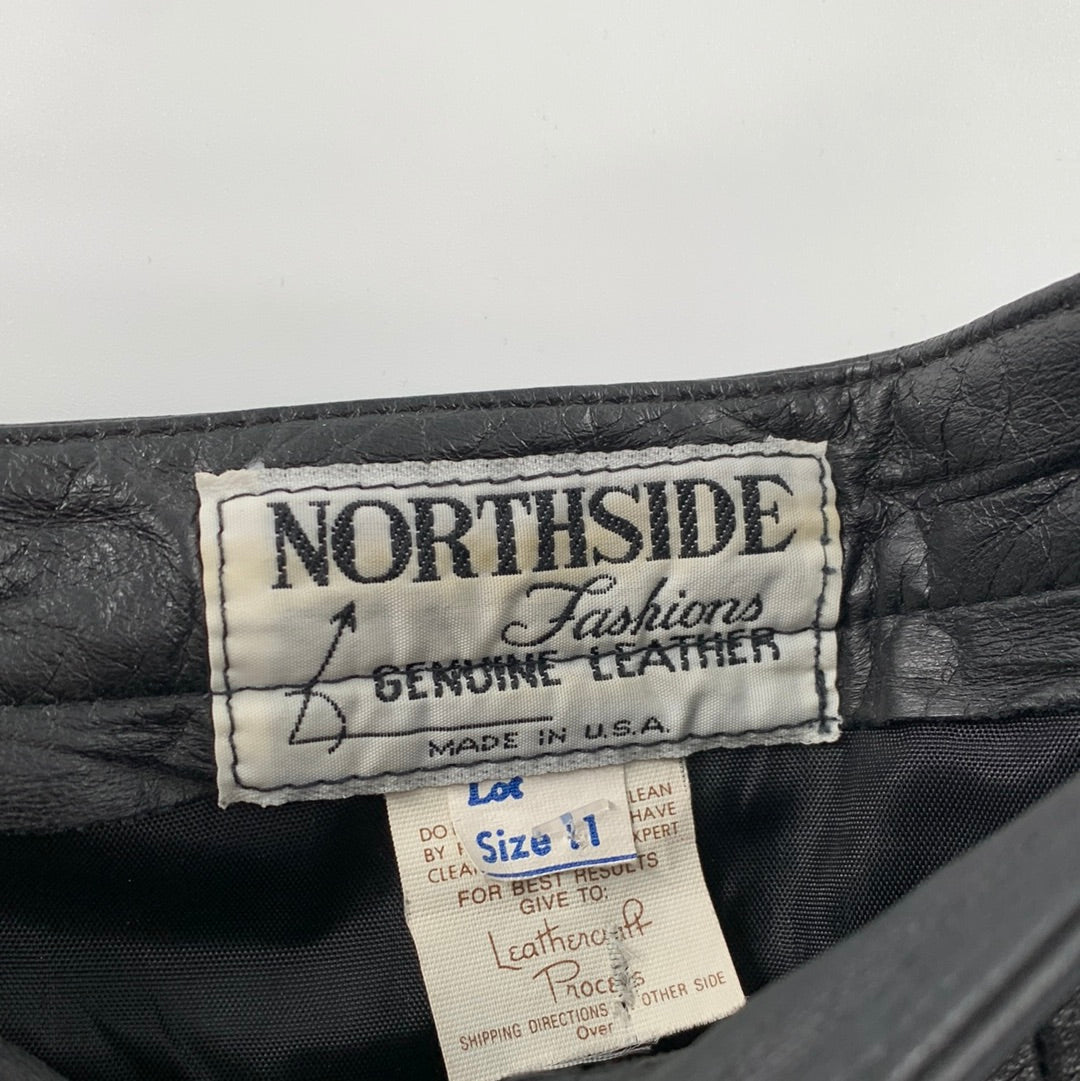 Northside 100% Genuine Leather Skirt- (Size 11)