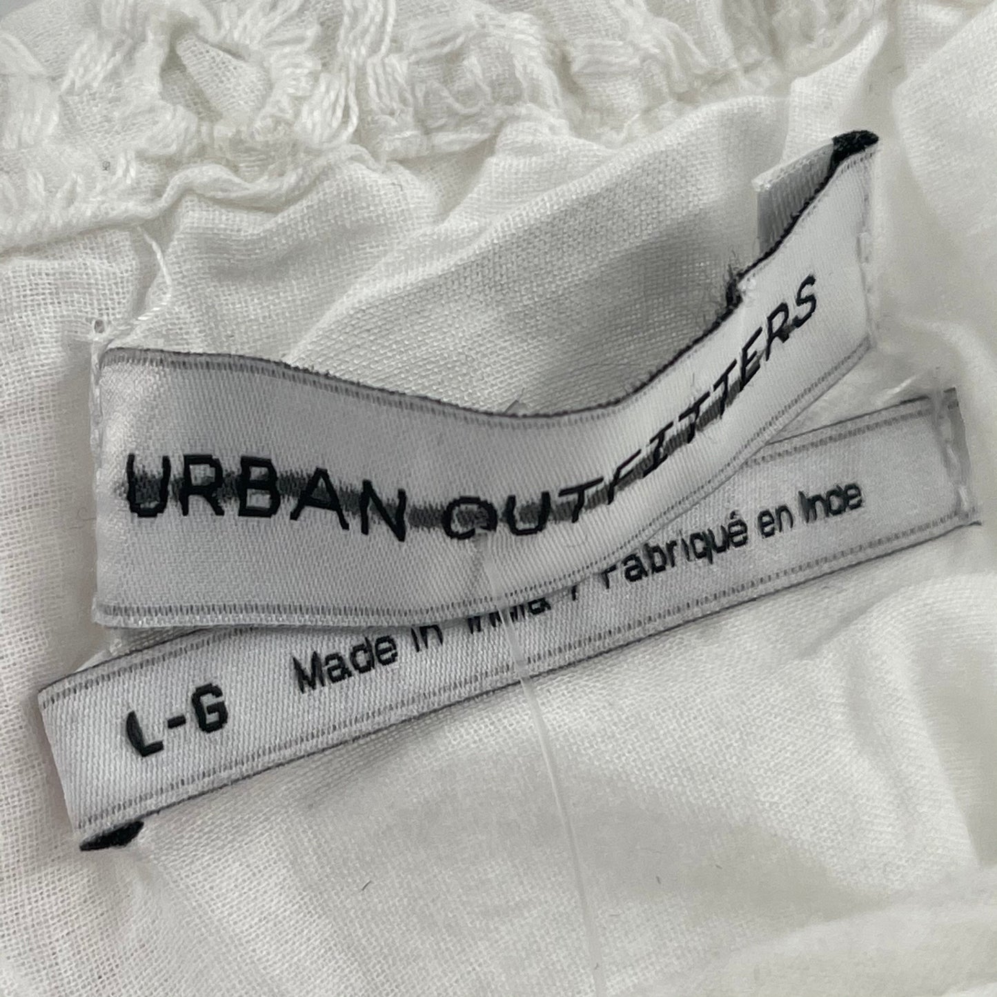 Urban Outfitters Eyelet Bandeau Tank (L)