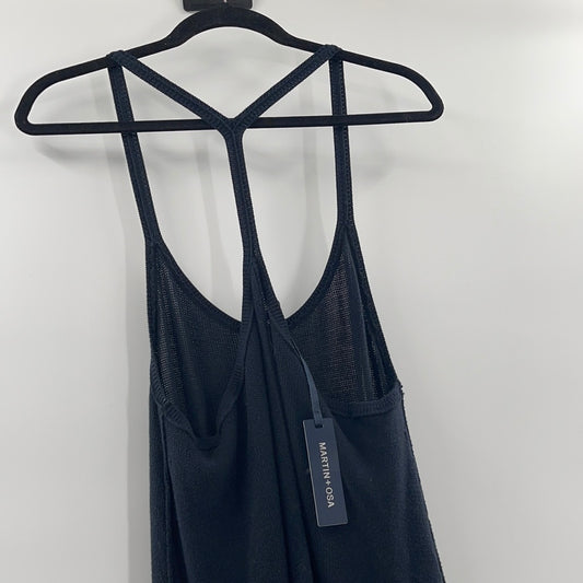 Martin + OSA Navy Knit Tank (L)