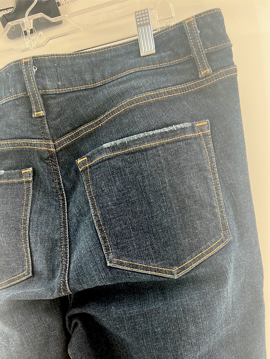 Lane Bryant Ripped Jeans Mid Rise Skinny Ankle Jeans (size 16 R)