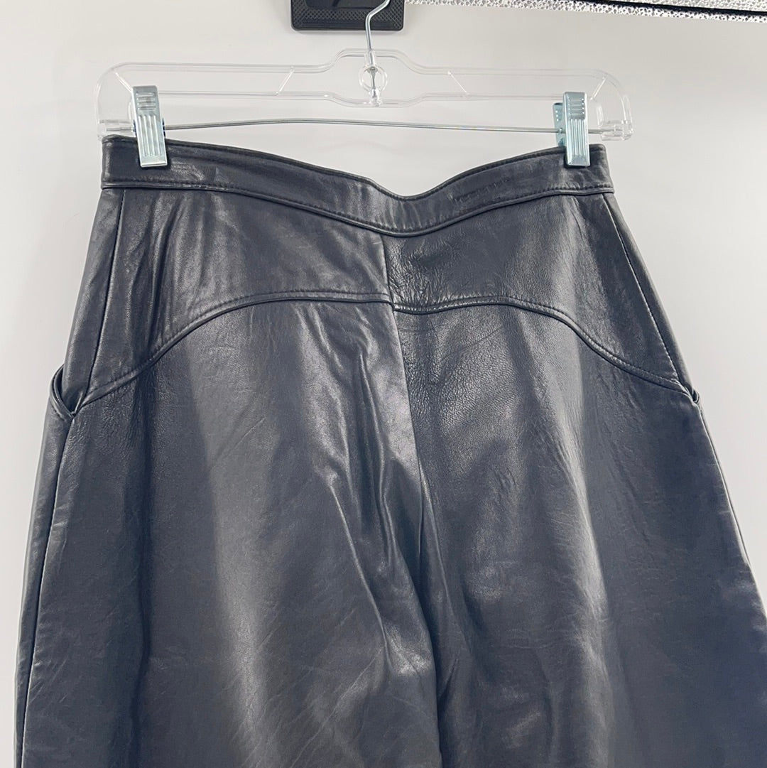 Vintage Mary Dzenutis Leather Trouser