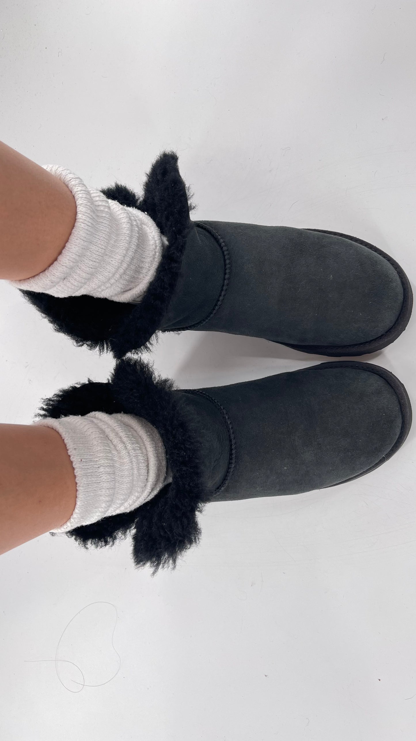 UGG Black Short Boot (8)
